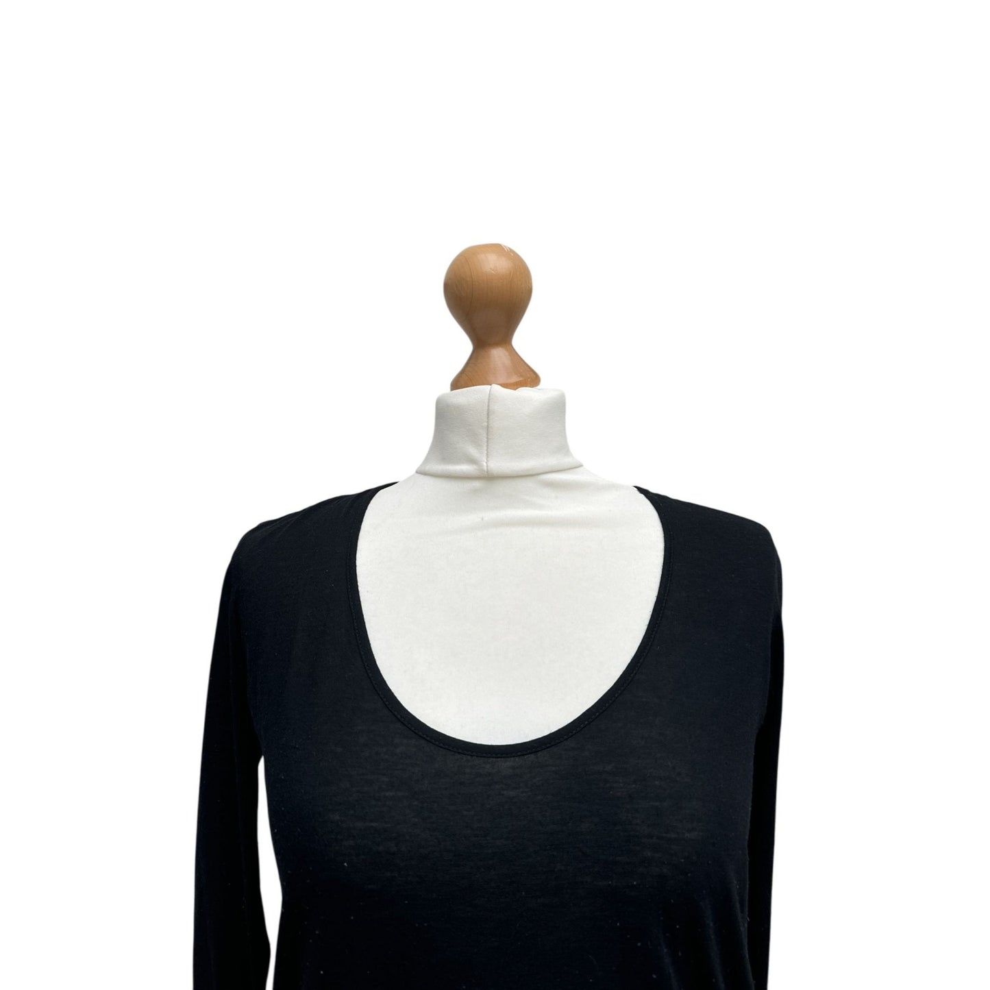 Black Long-Sleeve Top