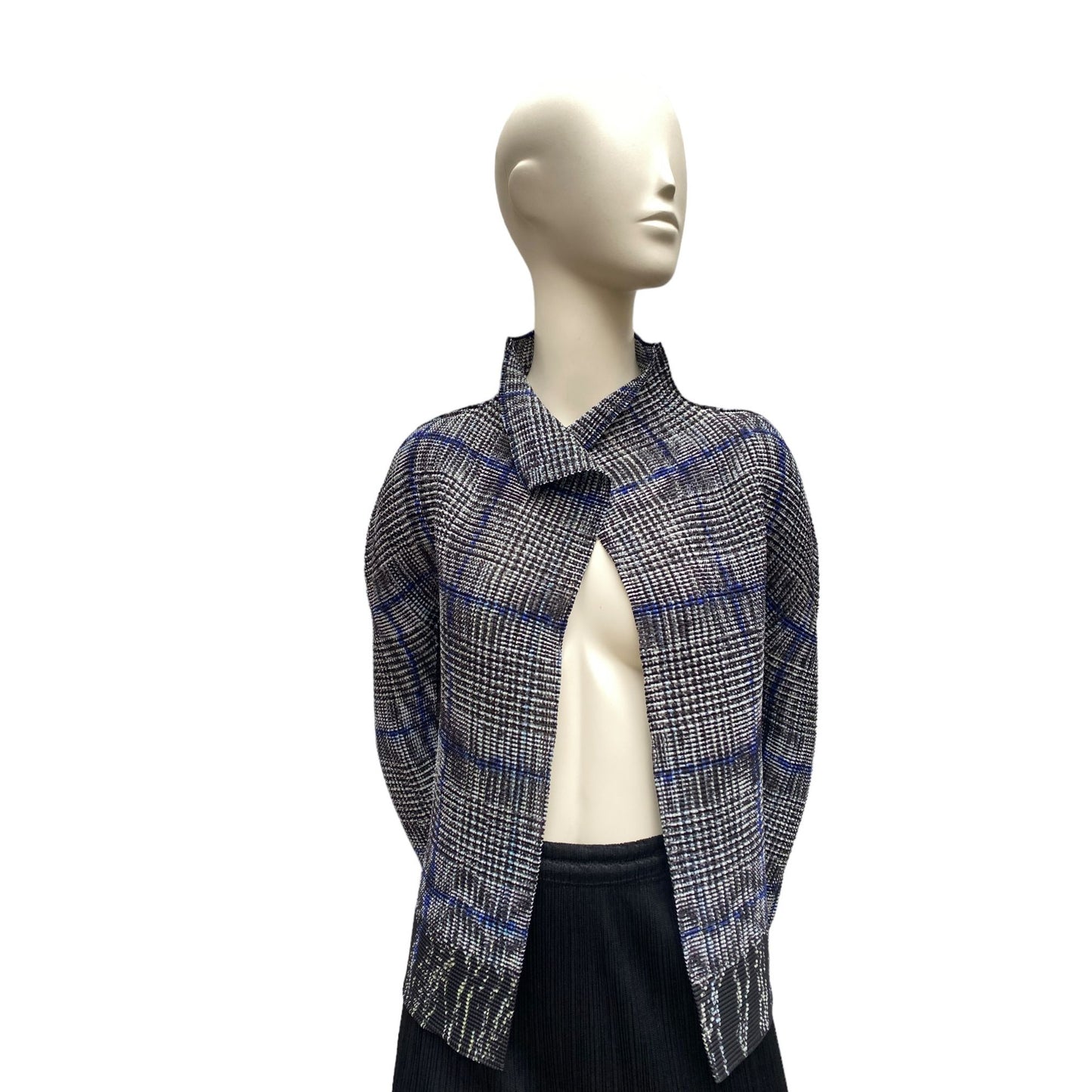 Rare Vintage Grey Navy Cauliflower One size