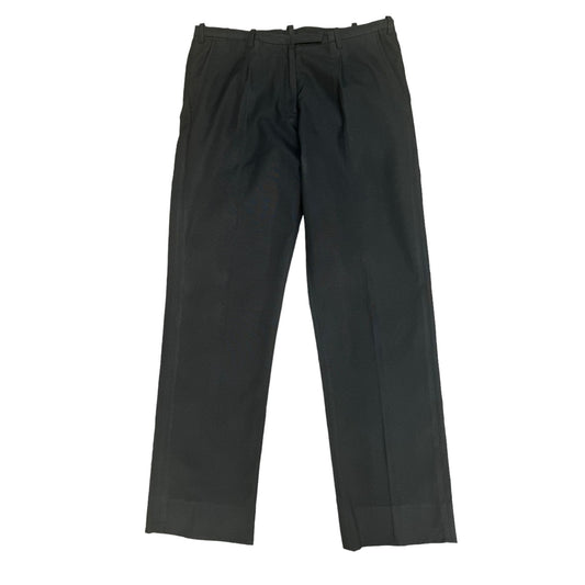 SS 2006 Vintage Black Formal Straight Pants