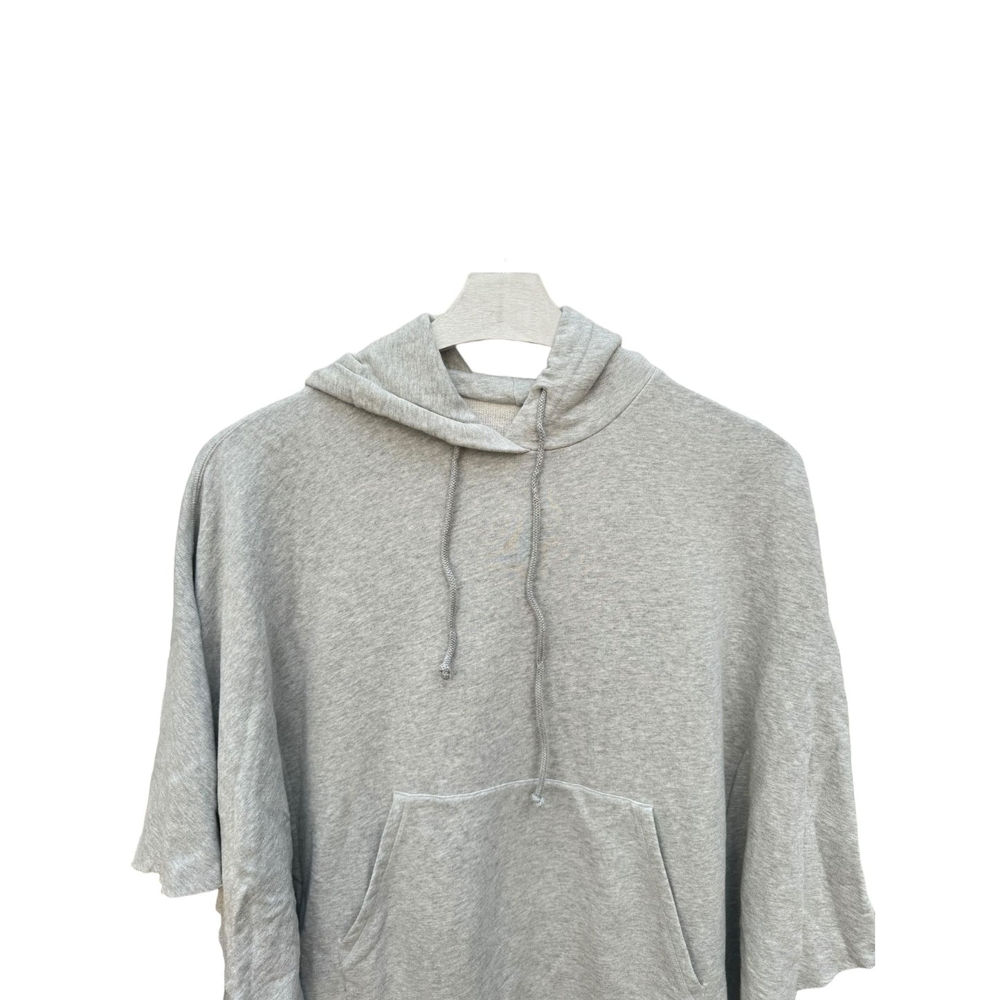 SS 2017 Grey Oversize Short Sleeves Hoodie