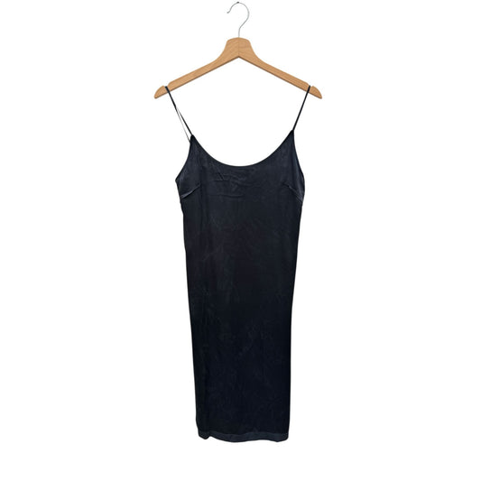 SS 2005 Black Silk Slip Dress