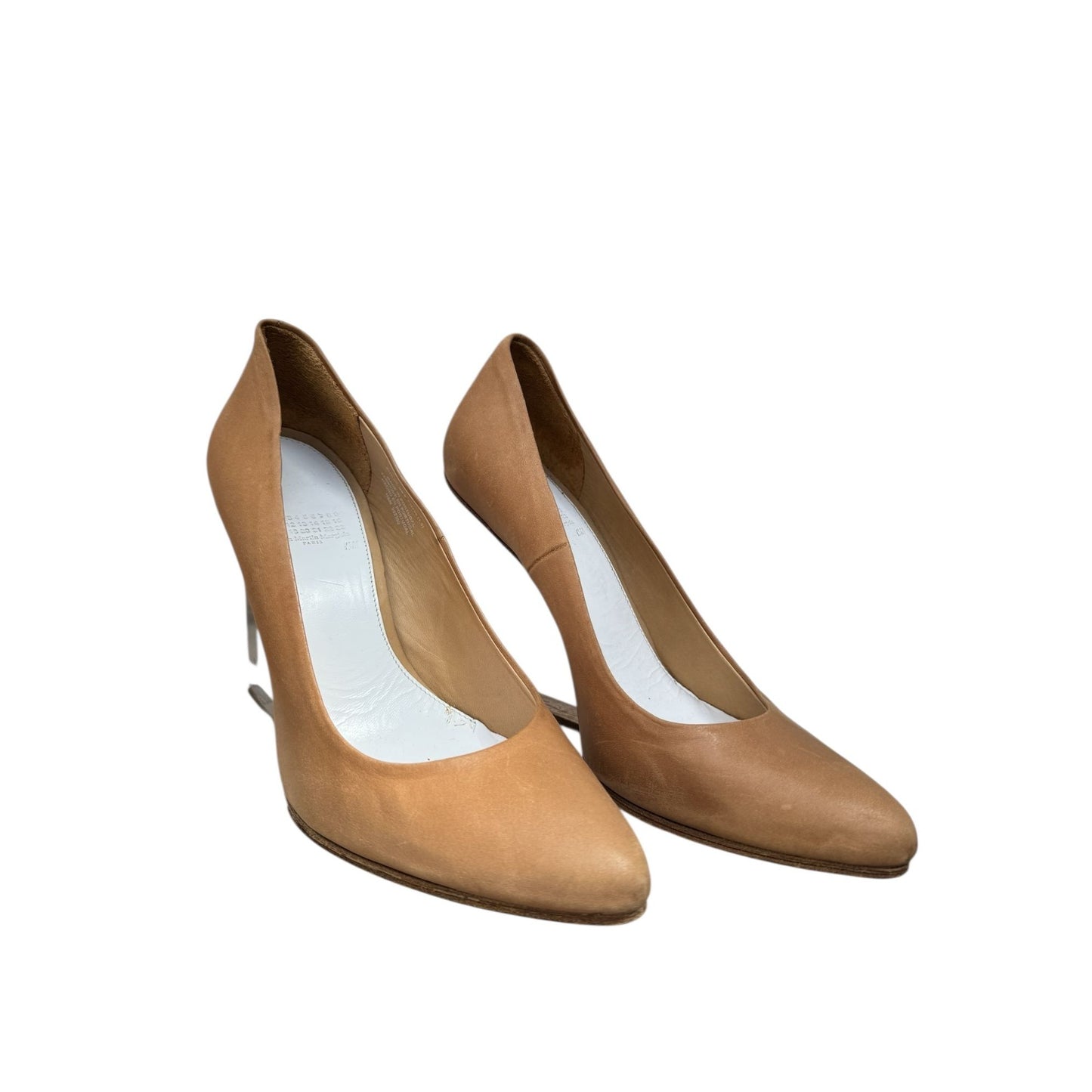 Nude Plexi Heels