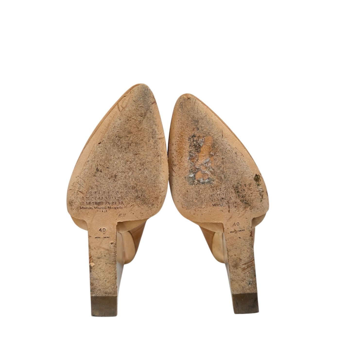 Nude Plexi Heels
