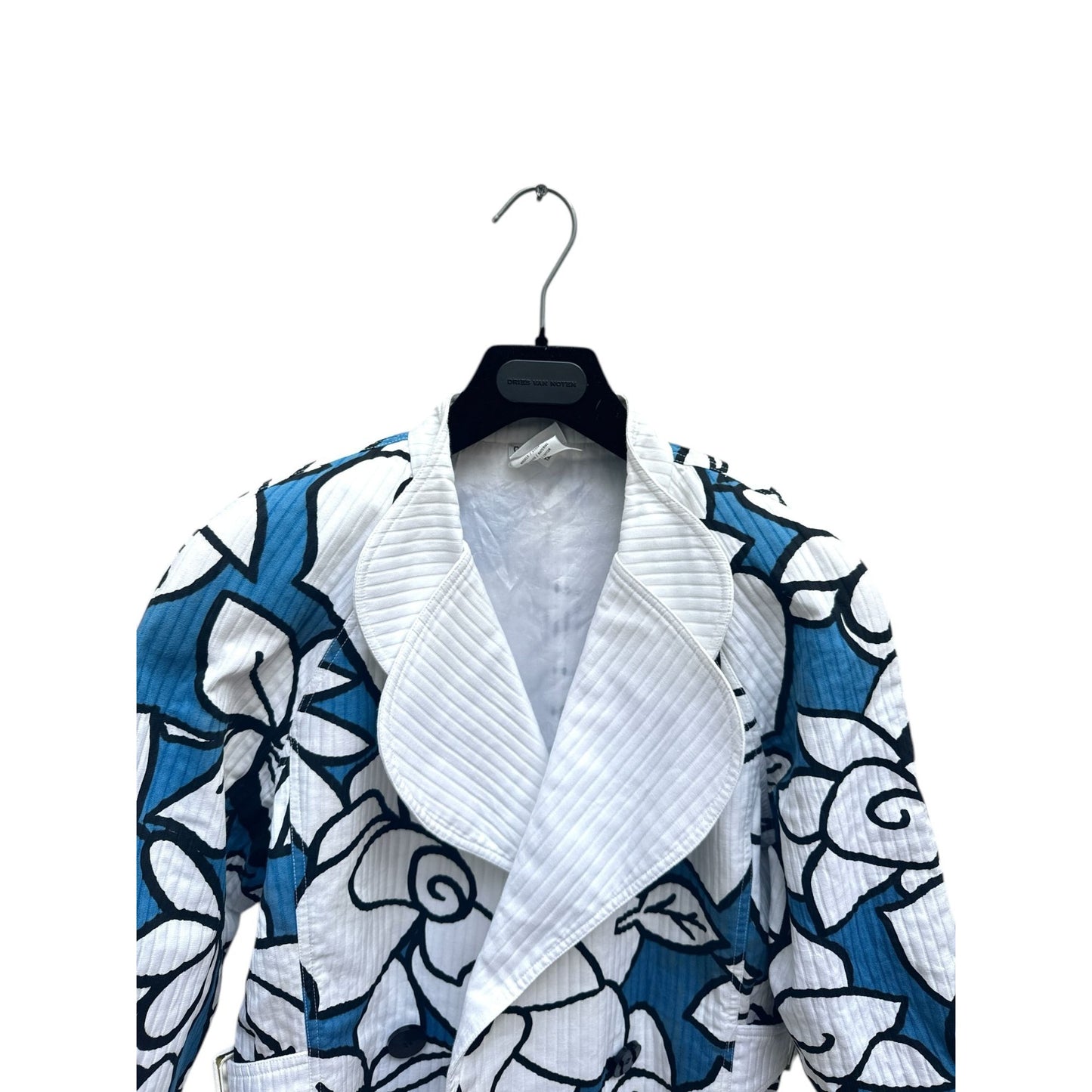 Vintage Floral Double Breasted Jacket