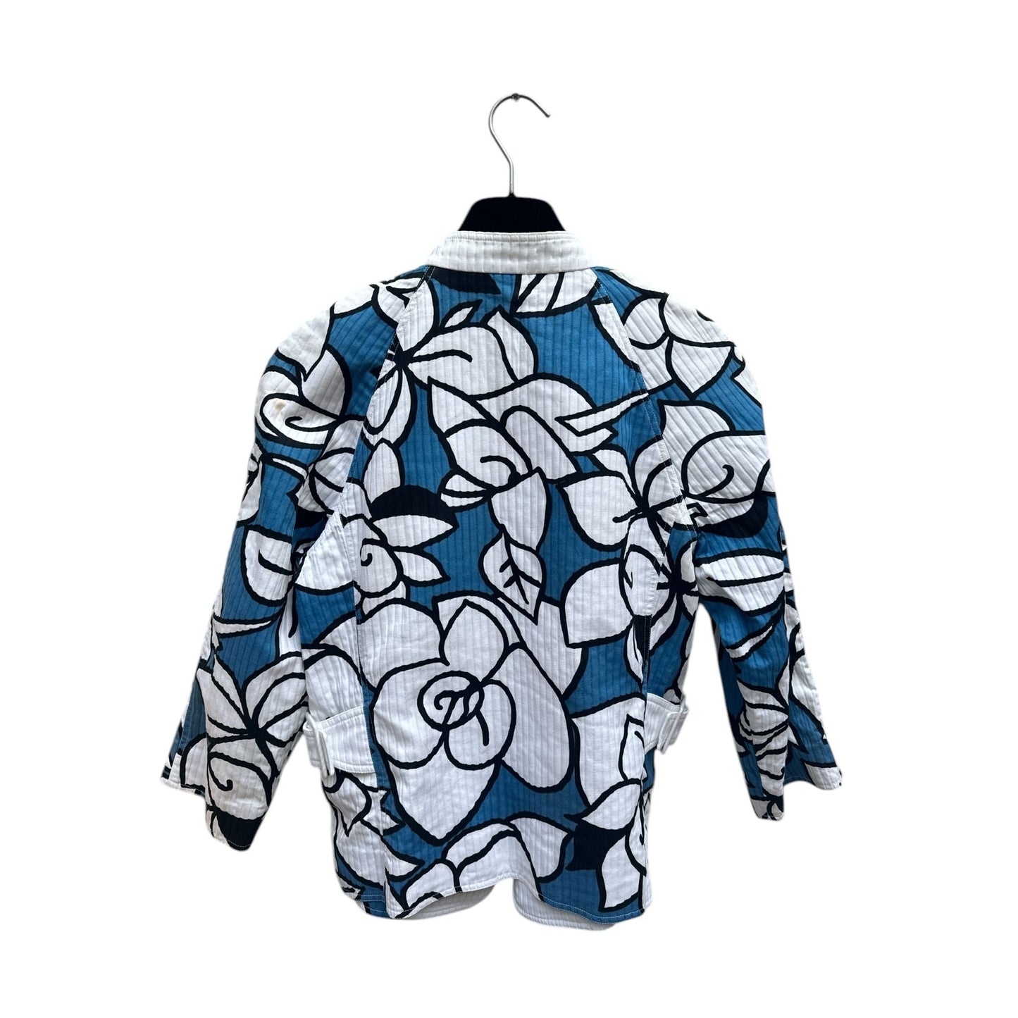 Vintage Floral Double Breasted Jacket