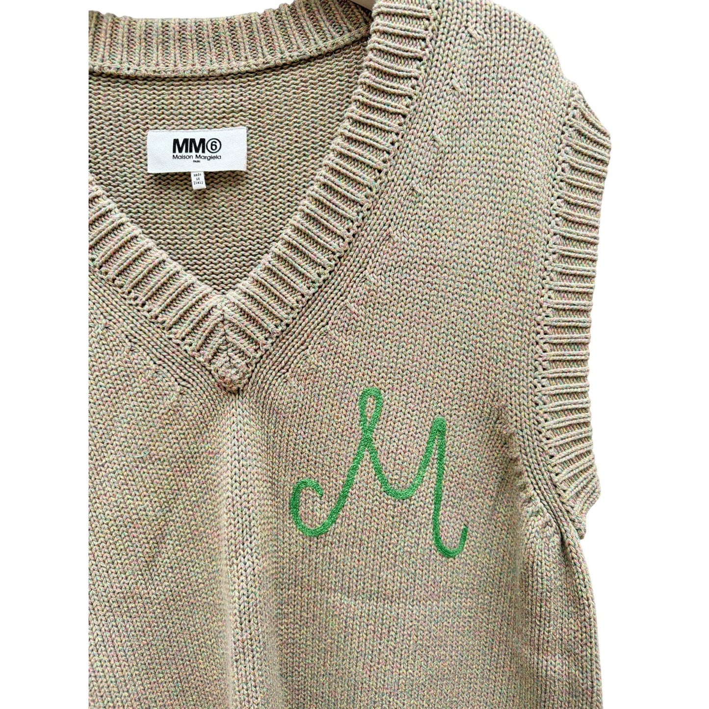 Oversized Heavy Knitted Vest