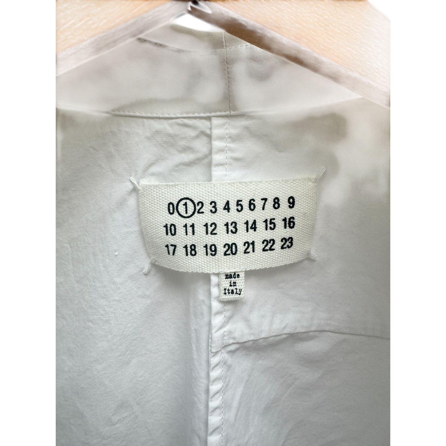 SS 2015
White Asymmetric Shirt