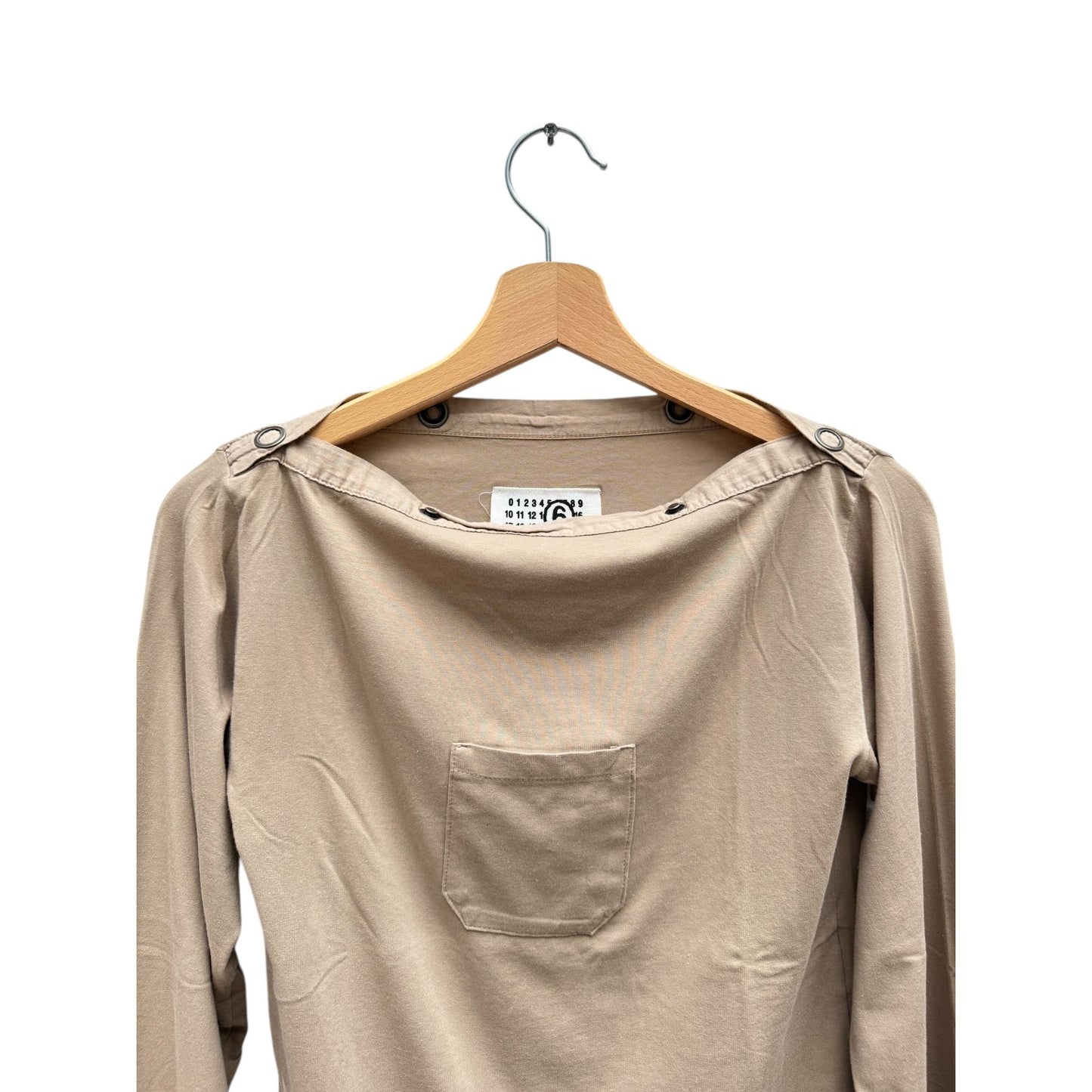 FW 2005 Beige LongSleeves Top