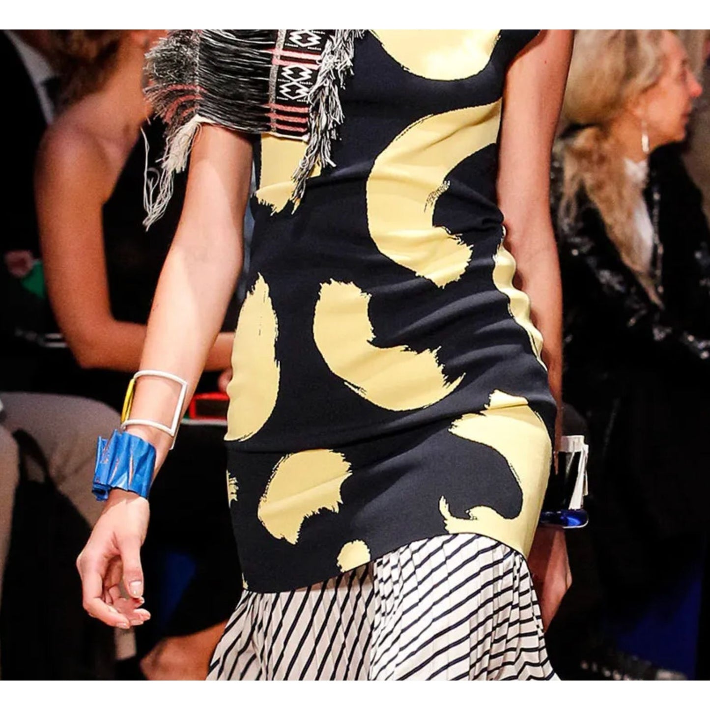 Phoebe Philo Spring 2014 Brushstroke Dress