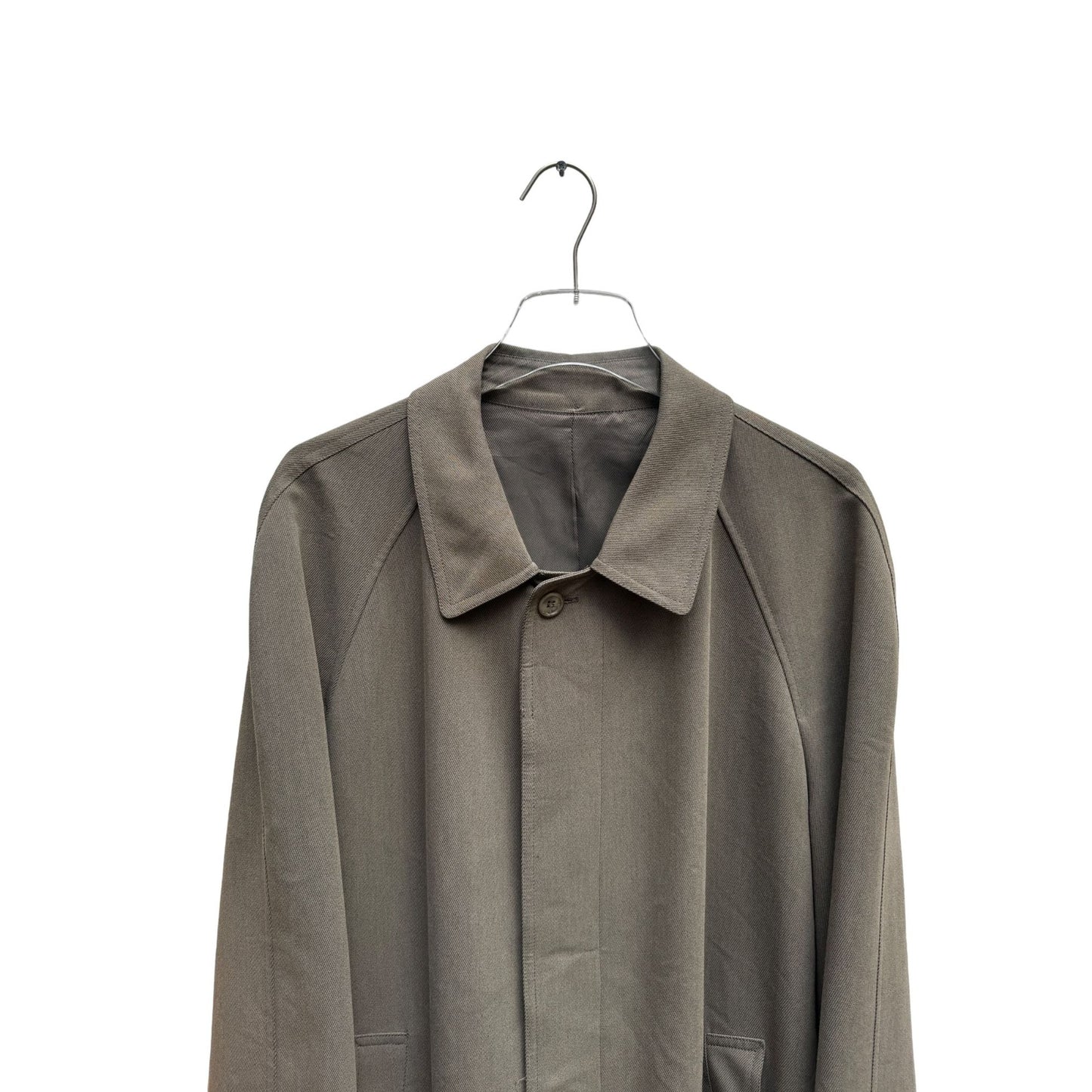 Vintage Kaki Mac Coat Unisex