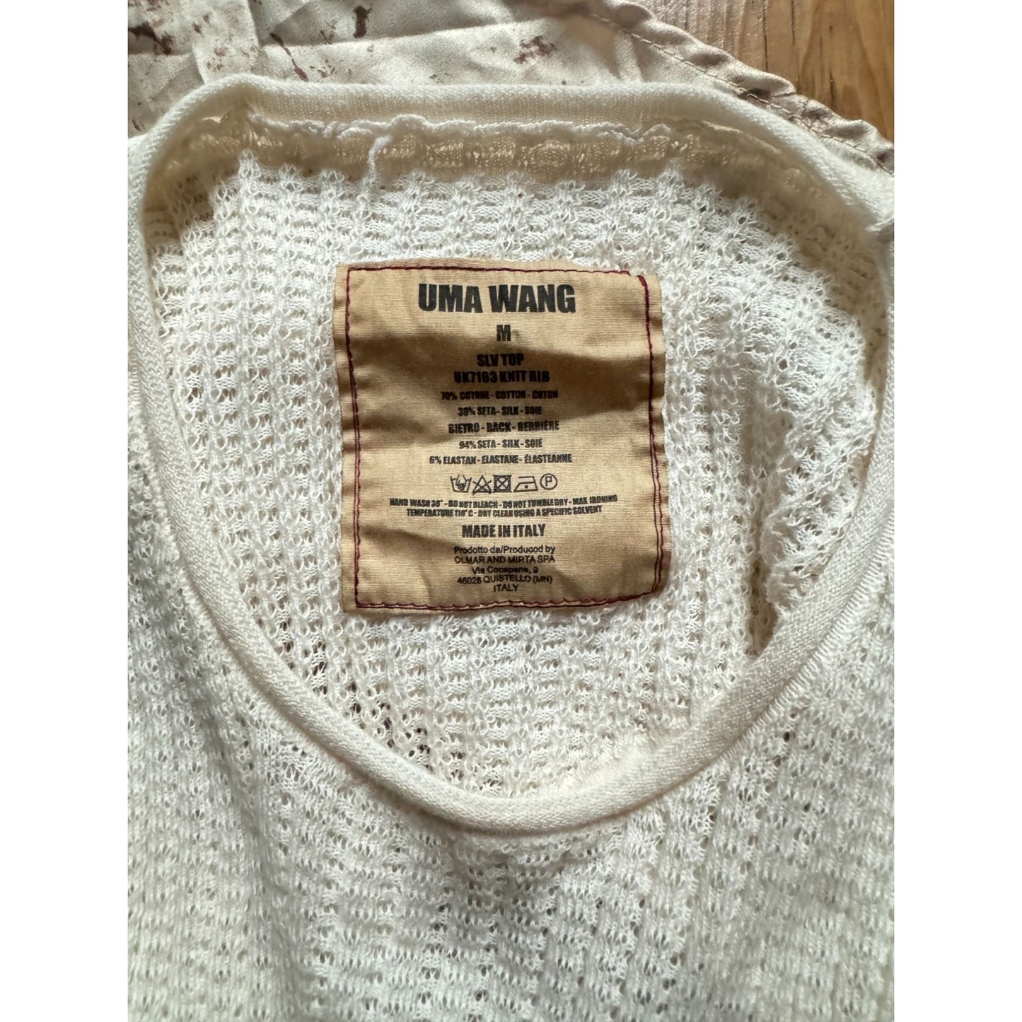 Ivory Knitted Top
