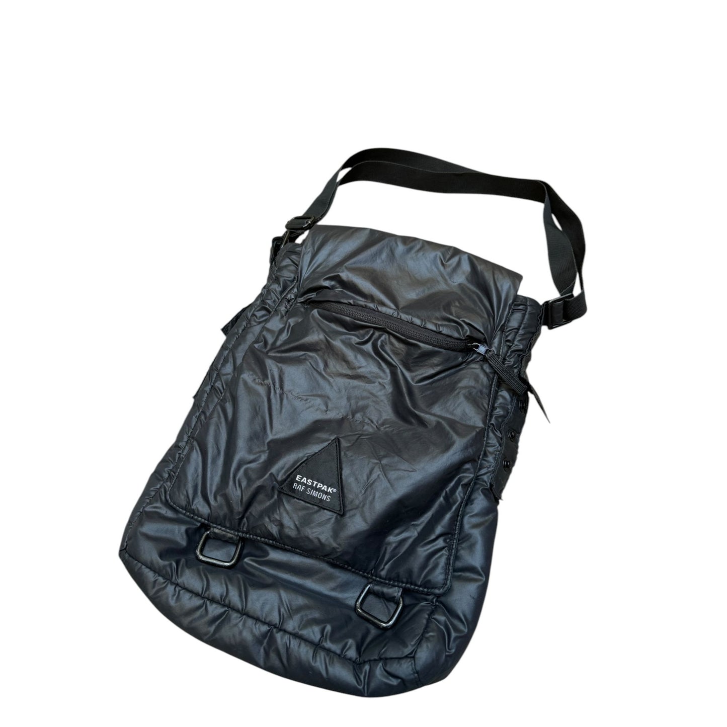 2008 Black Nylon Flap Bag