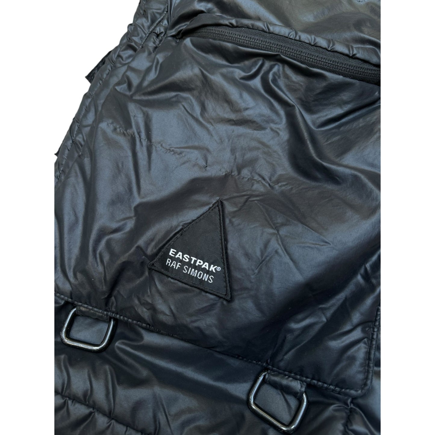 2008 Black Nylon Flap Bag