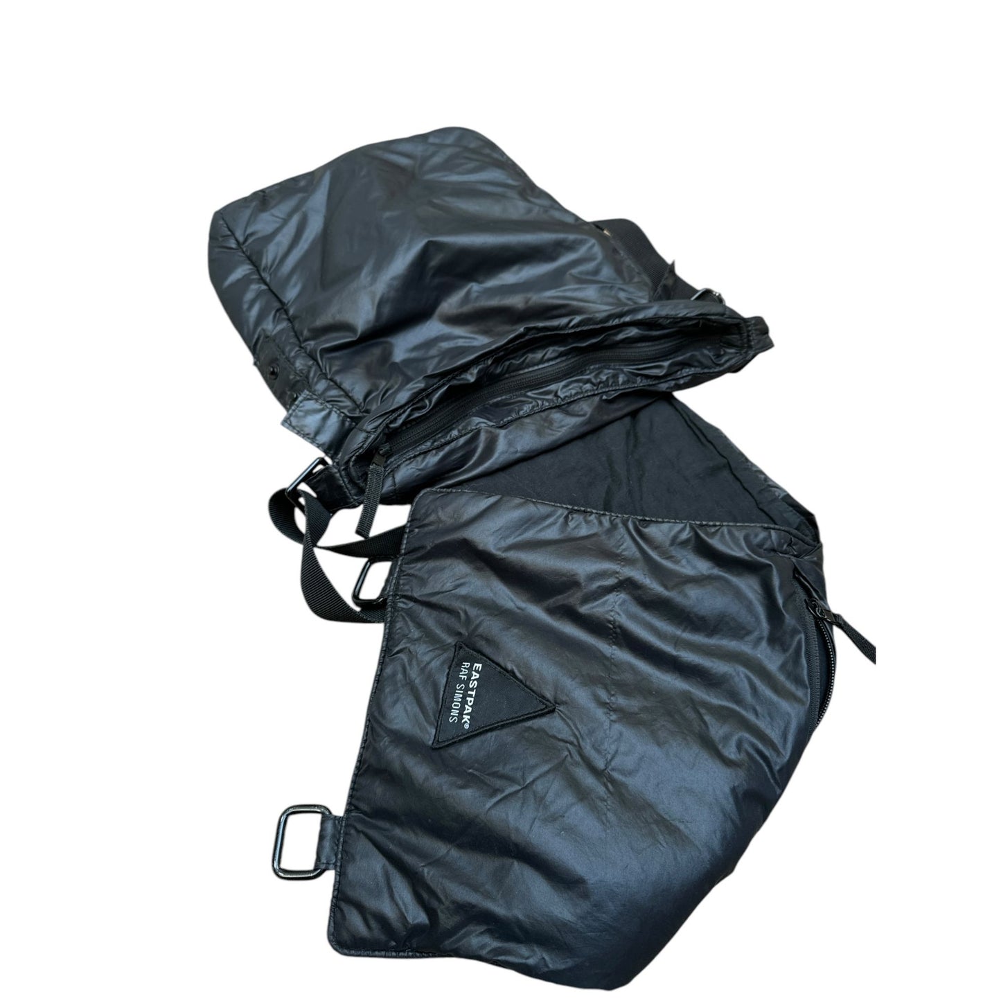 2008 Black Nylon Flap Bag