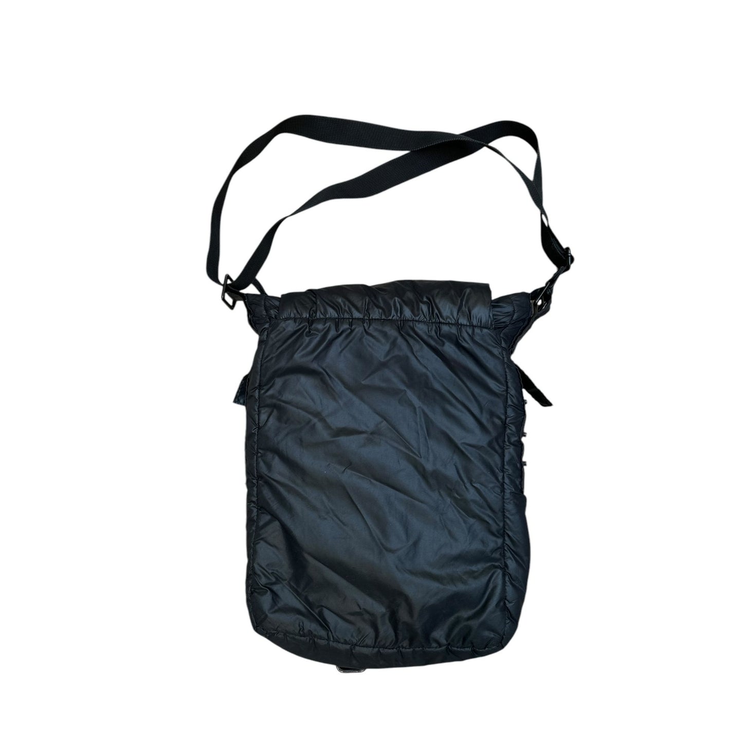 2008 Black Nylon Flap Bag