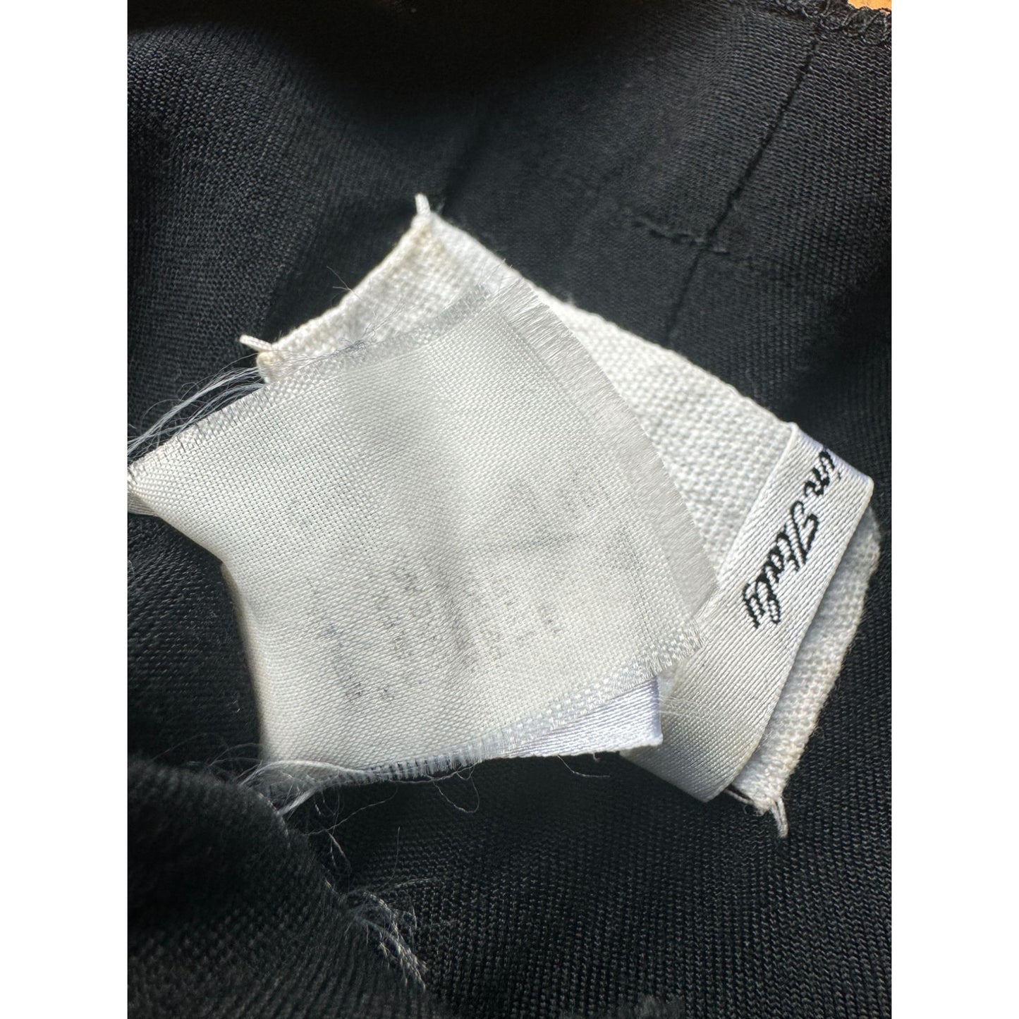 Fall/Winter 1990 Black Lining Dress
