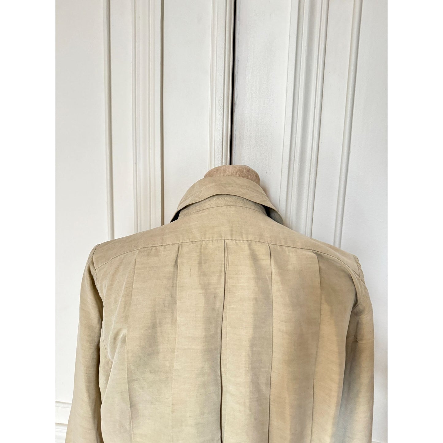 Beige Vareuse Blazer Jacket