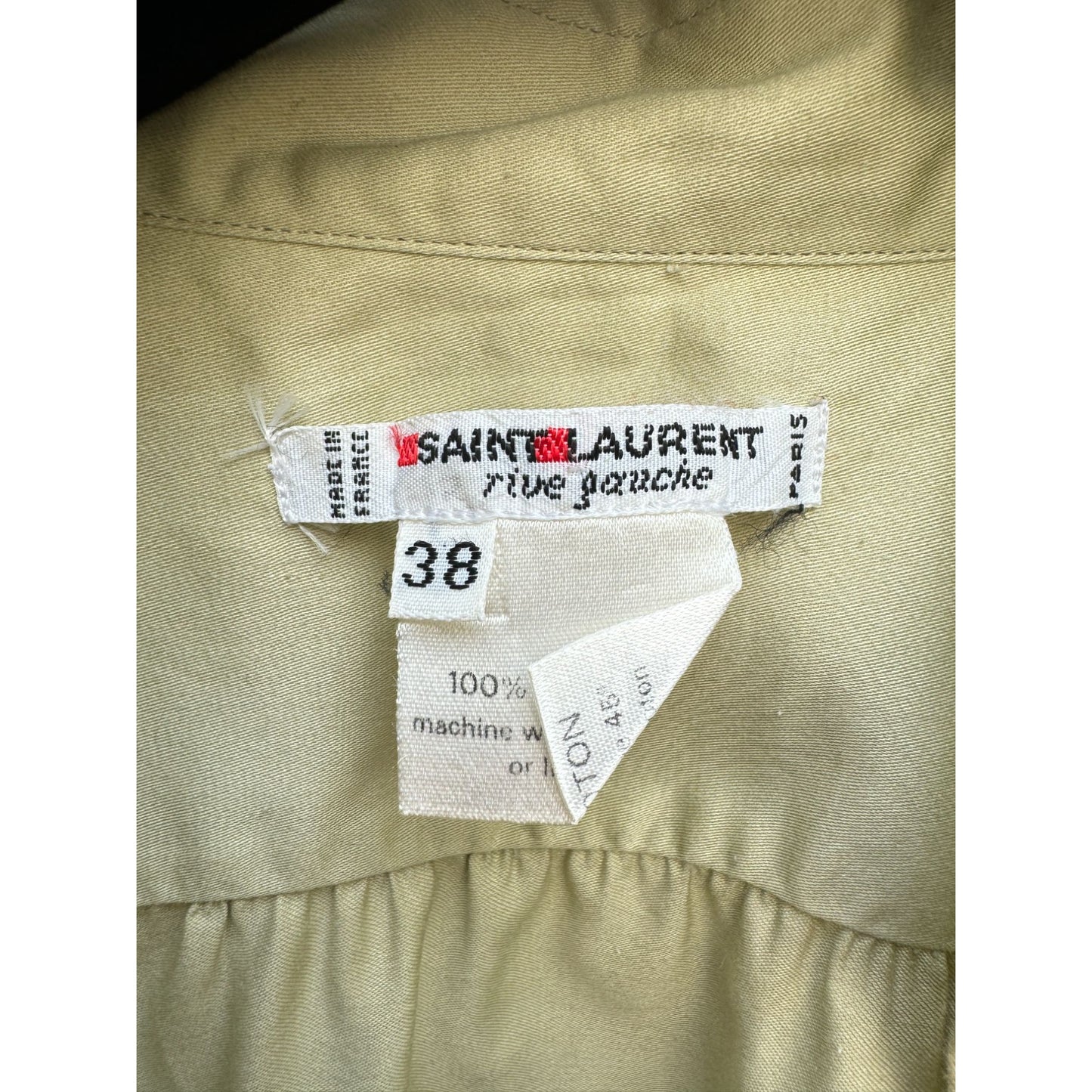 1970s Light Kaki Shirt