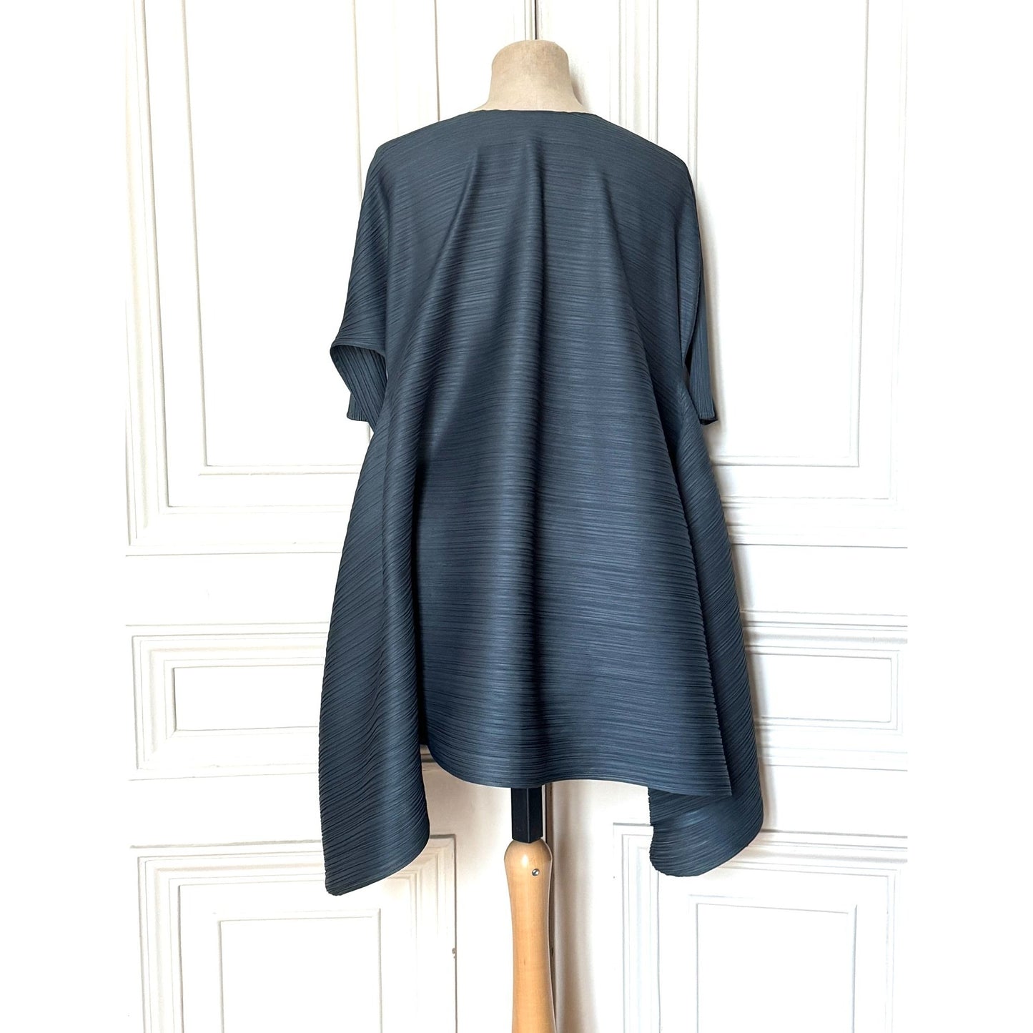Pleats Please Blue Top / Short Dress