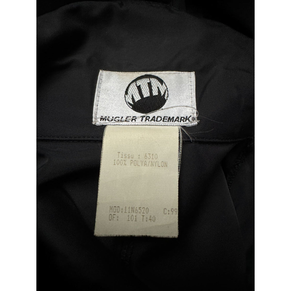 1990s Dark Navy Utility Jumpsuit / Overall