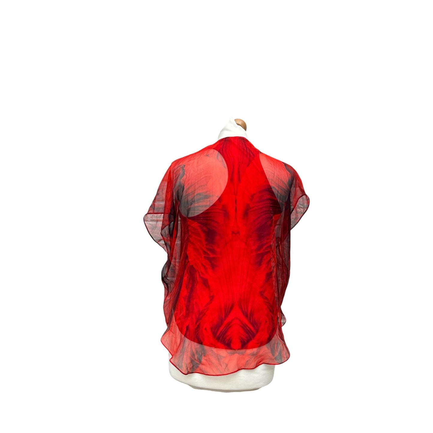 2011 Red Silk Blouse