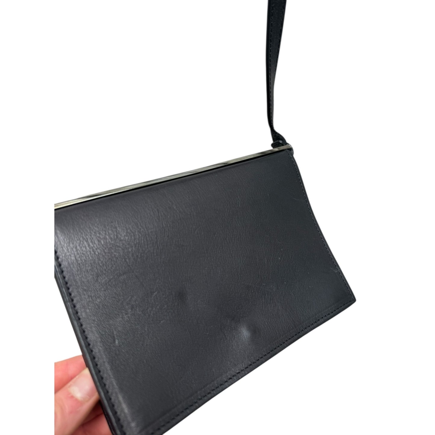 SS 2012 Black Leather Handbag