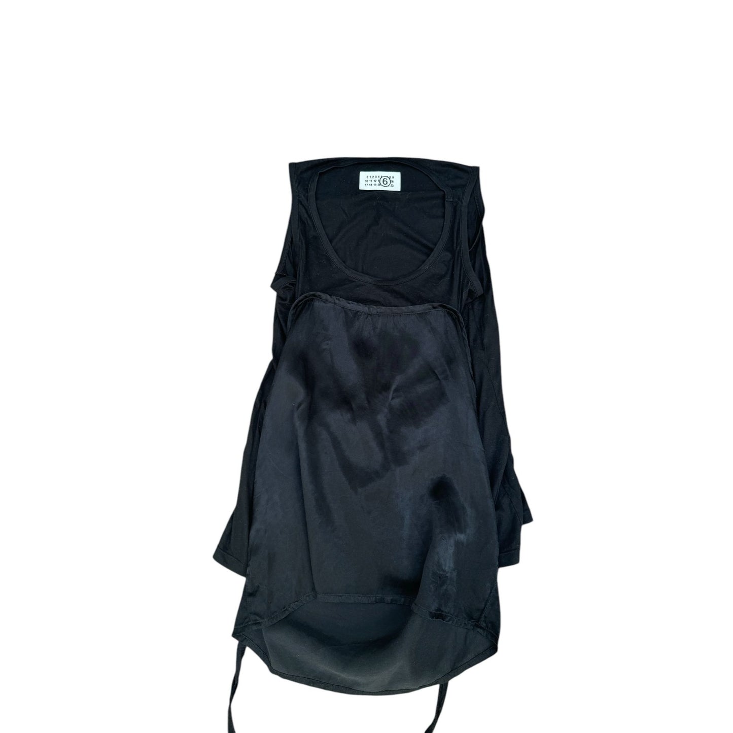 SS 2008 Black Viscose Top