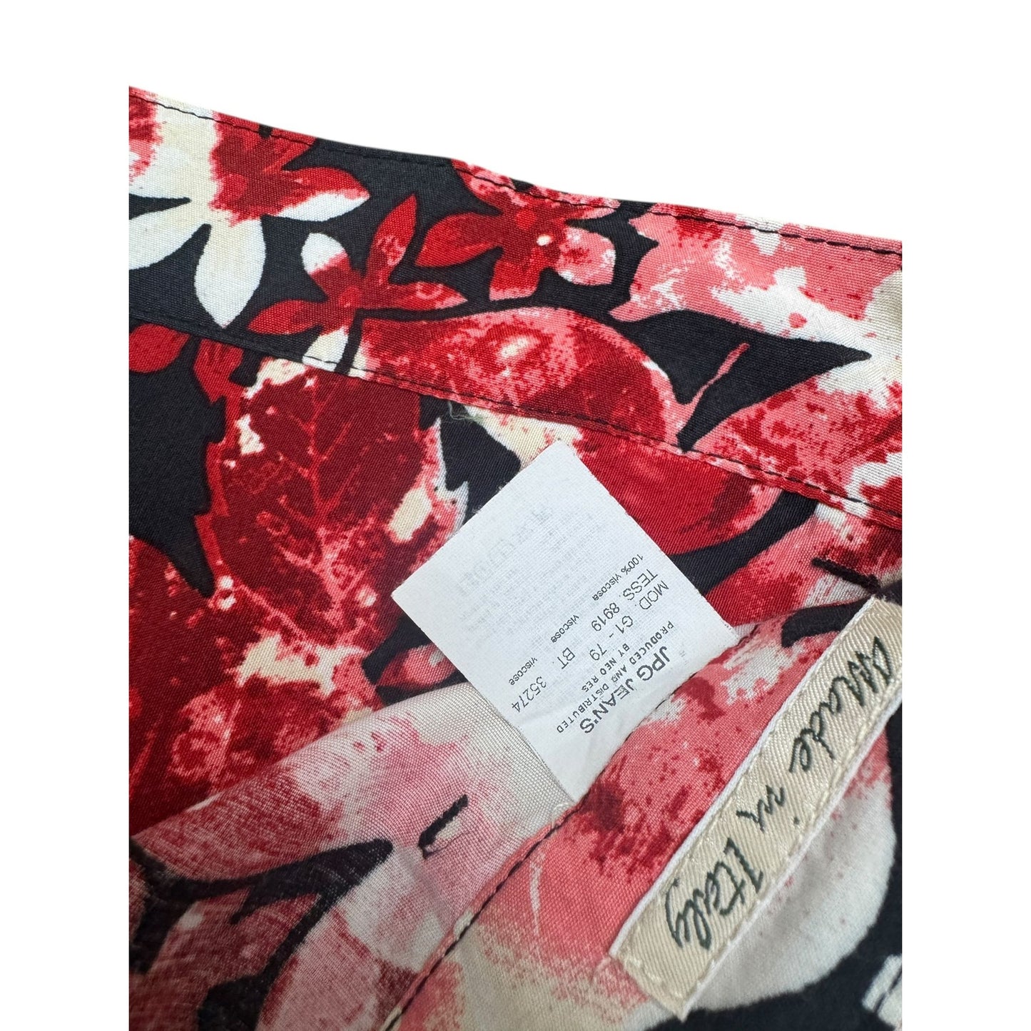 Vintage Floral Maxi Skirt
