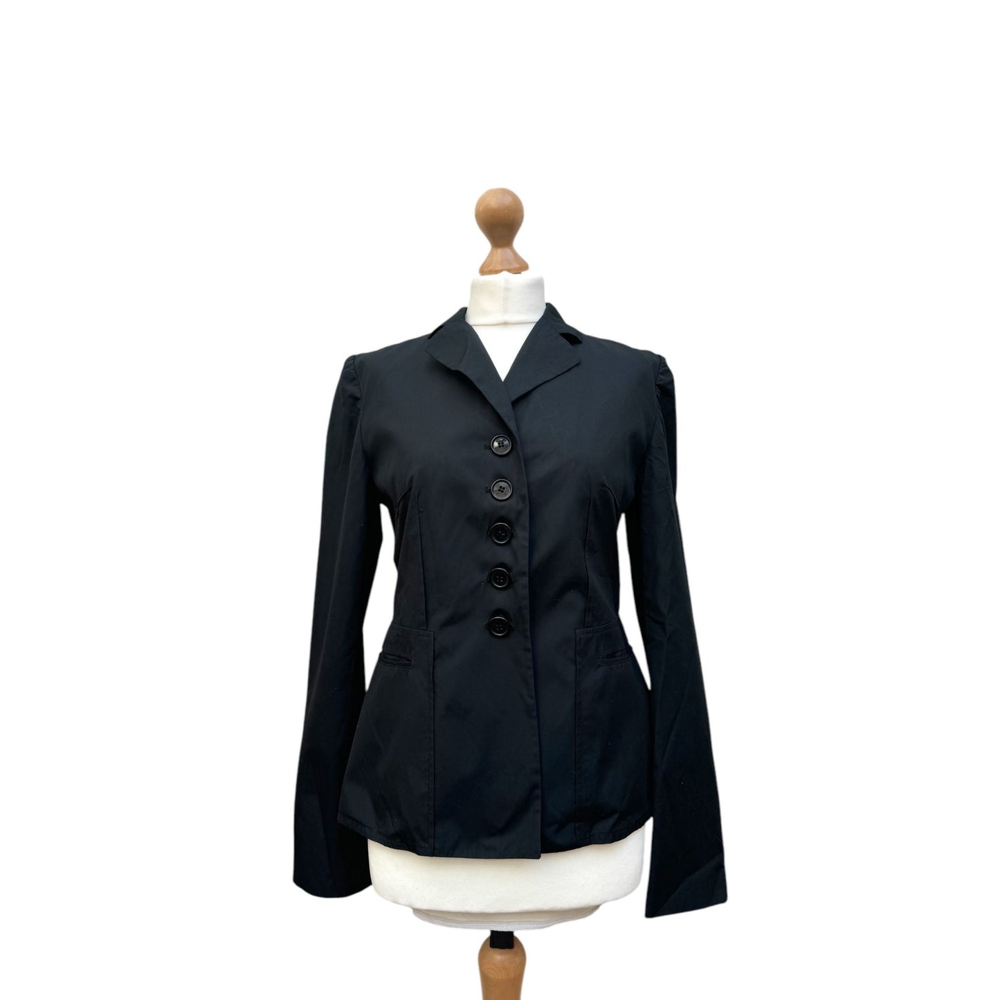 Black Blazer Cotton Jacket