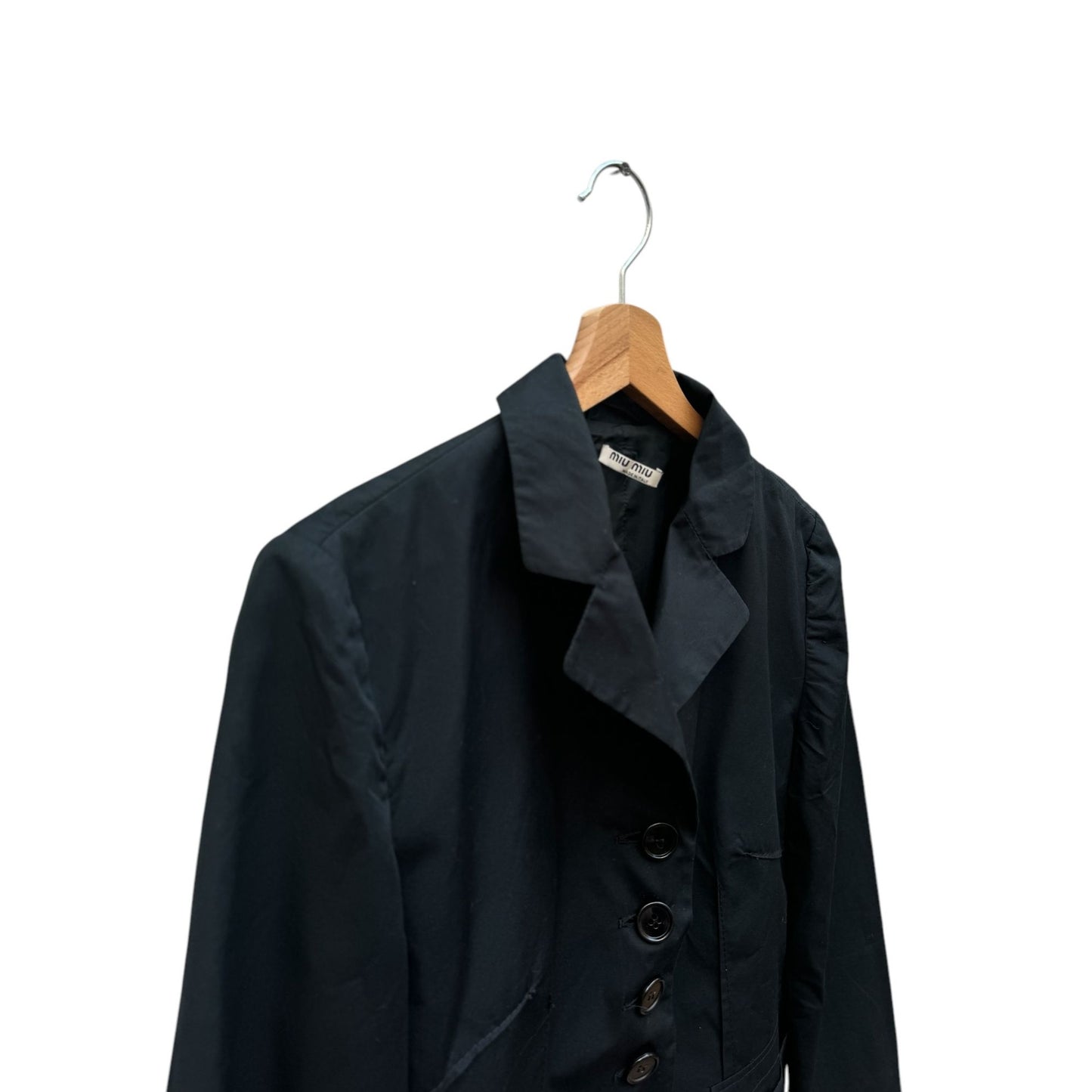 Black Blazer Cotton Jacket