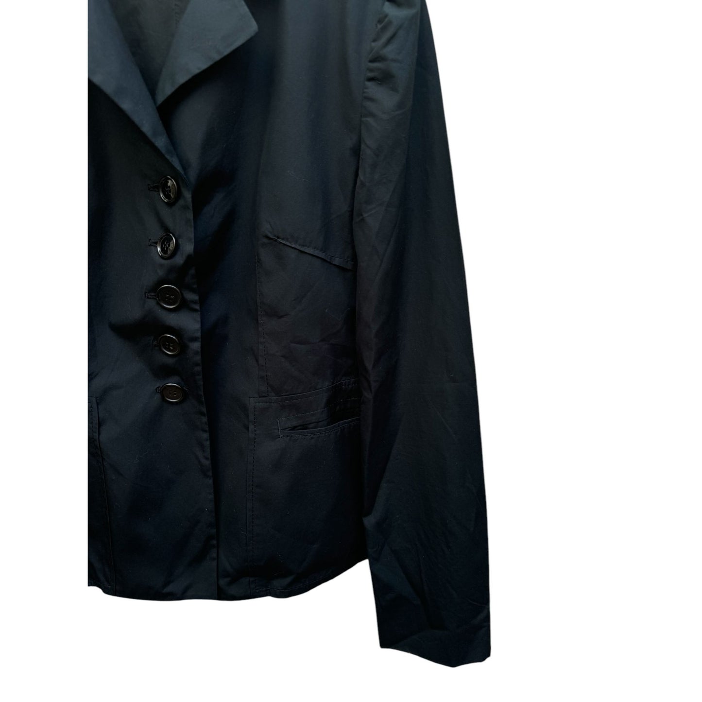 Black Blazer Cotton Jacket