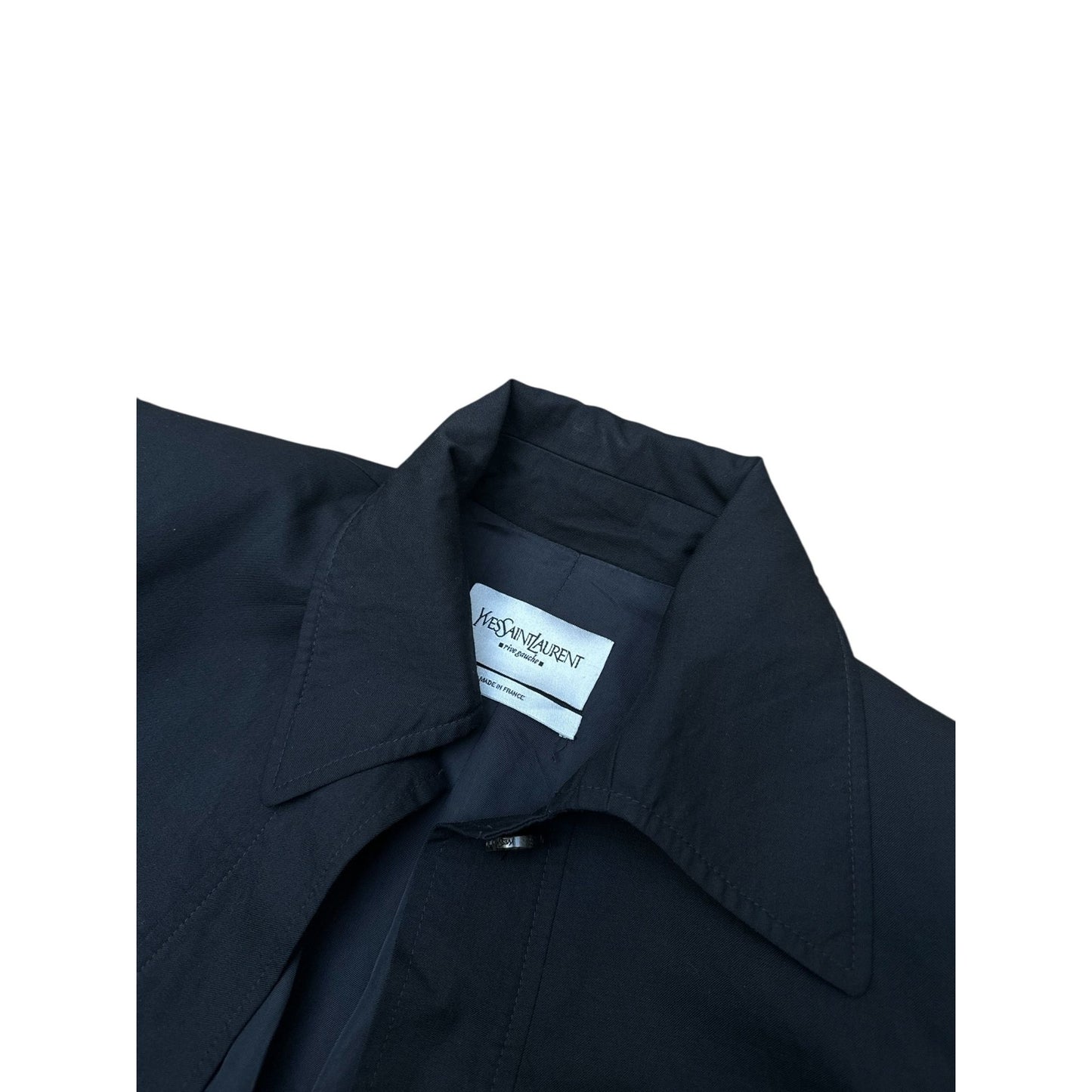 Yves Saint Laurent FW 2007 Black Safari-Inspired Jacket