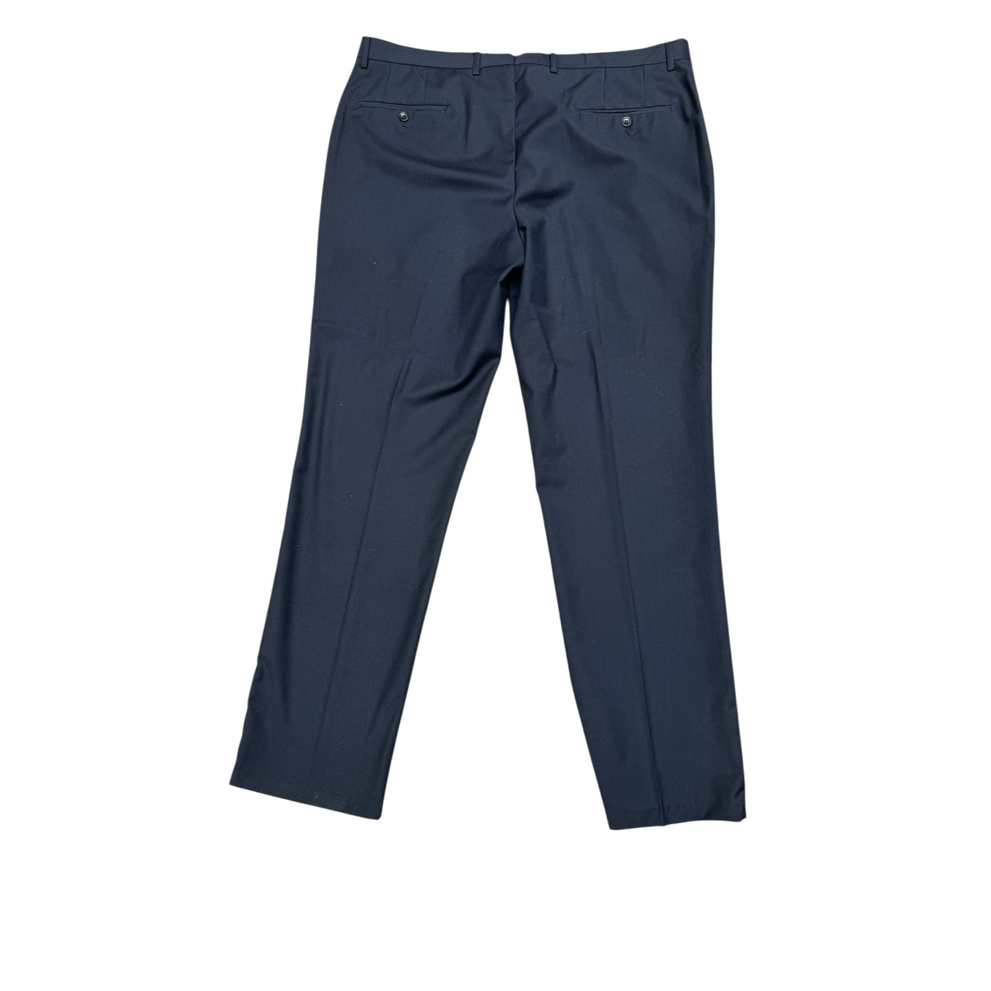 Navy Wool Military Suit