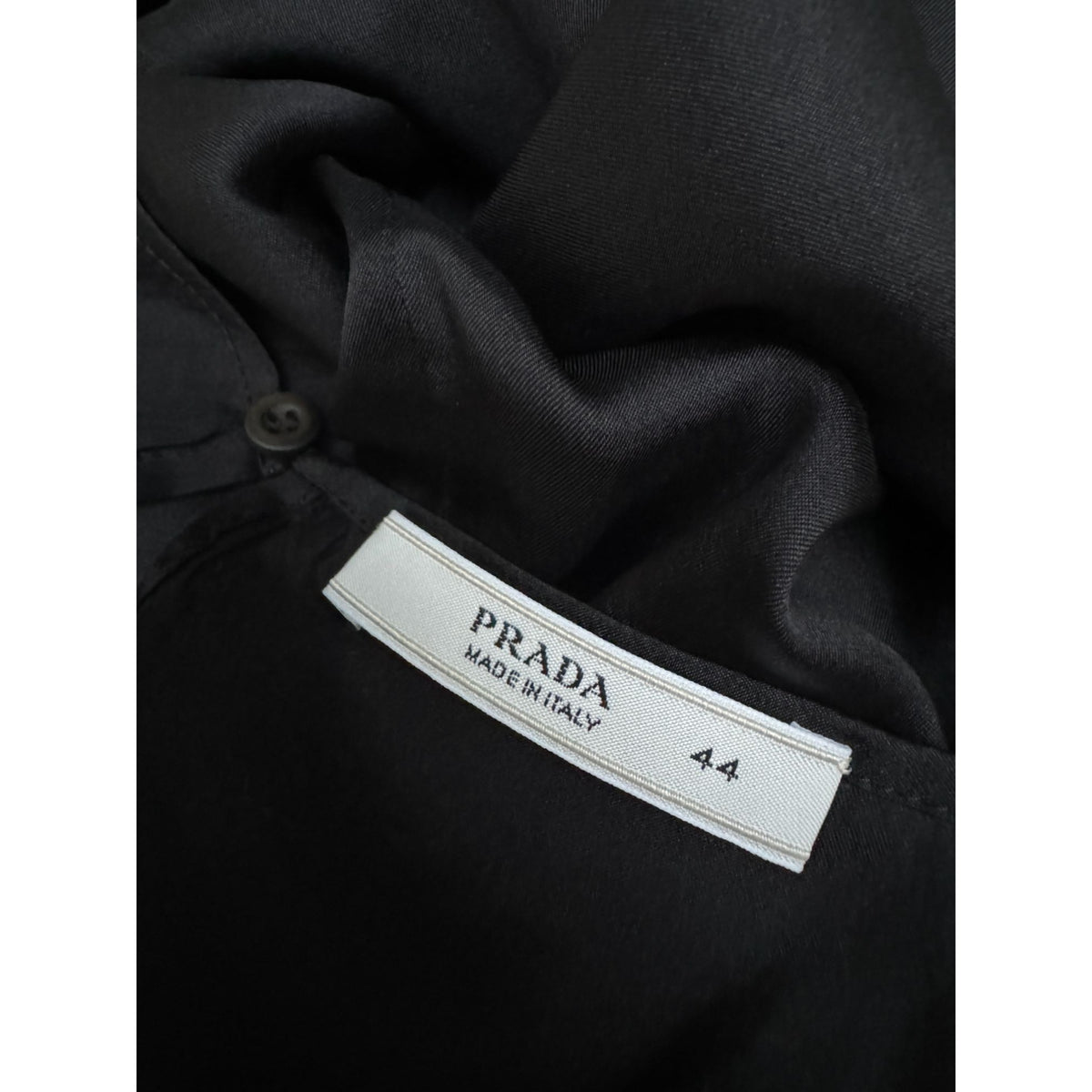 2009 Black Silk Stretch Slip Dress