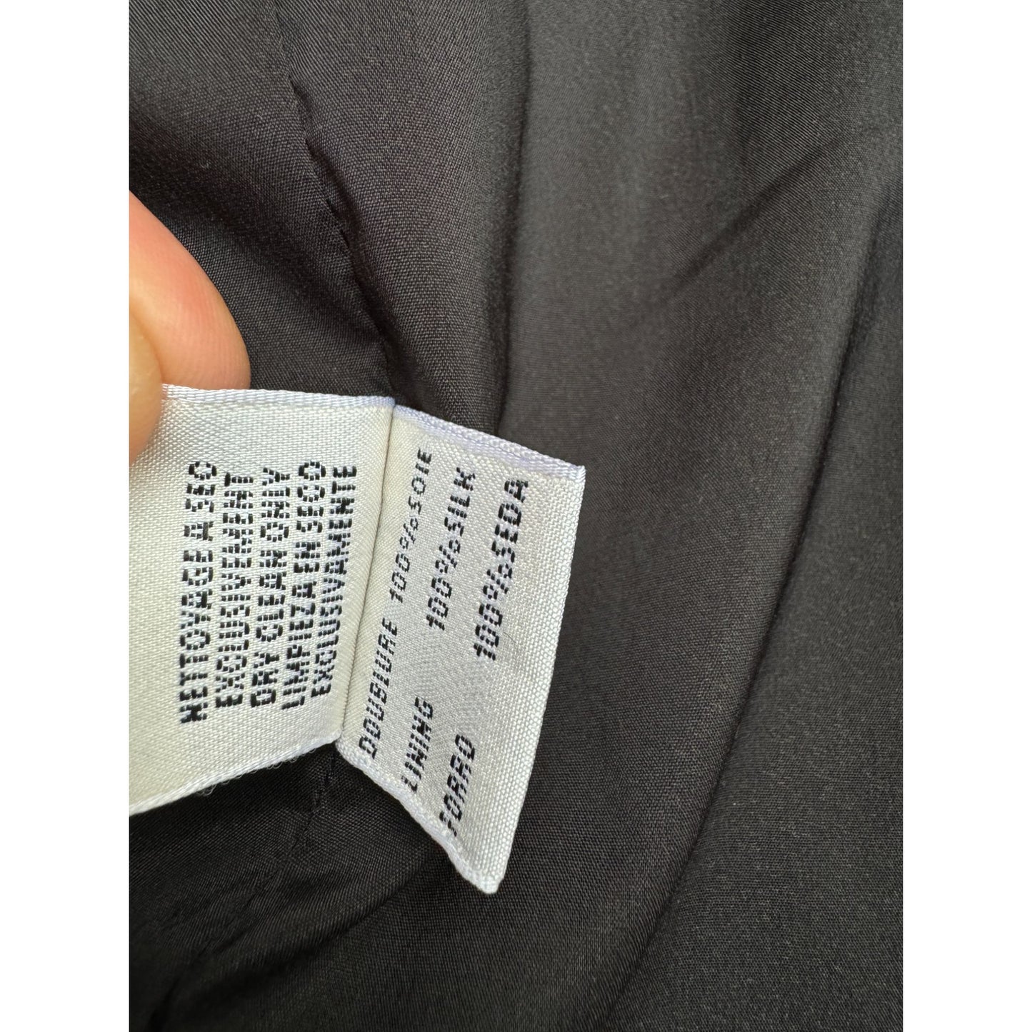 Jean Paul Gaultier
Black Silk Blazer Jacket