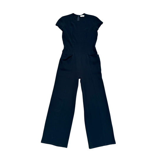 1990s Black Wide-Leg Jumpsuit