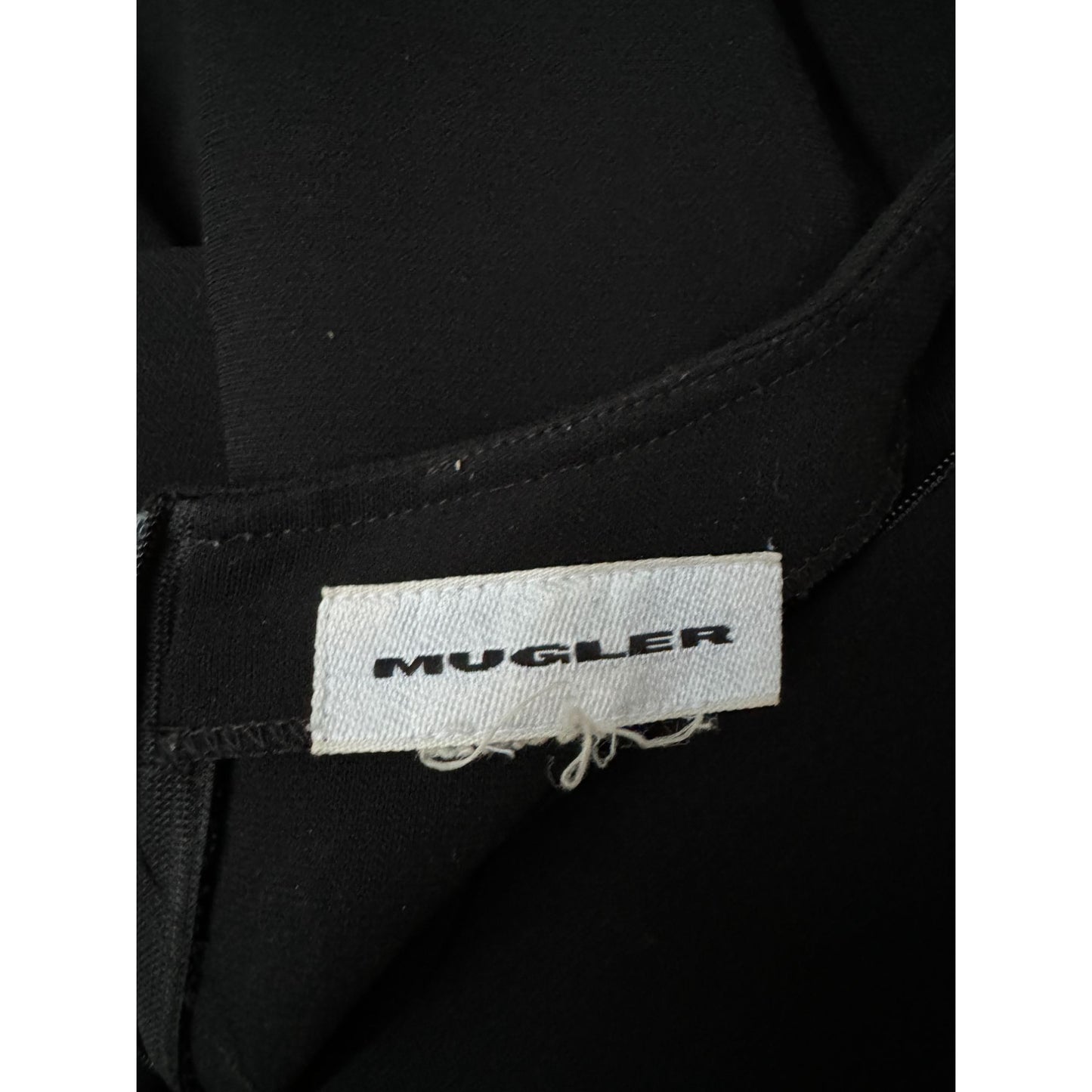 1990s Black Wide-Leg Jumpsuit