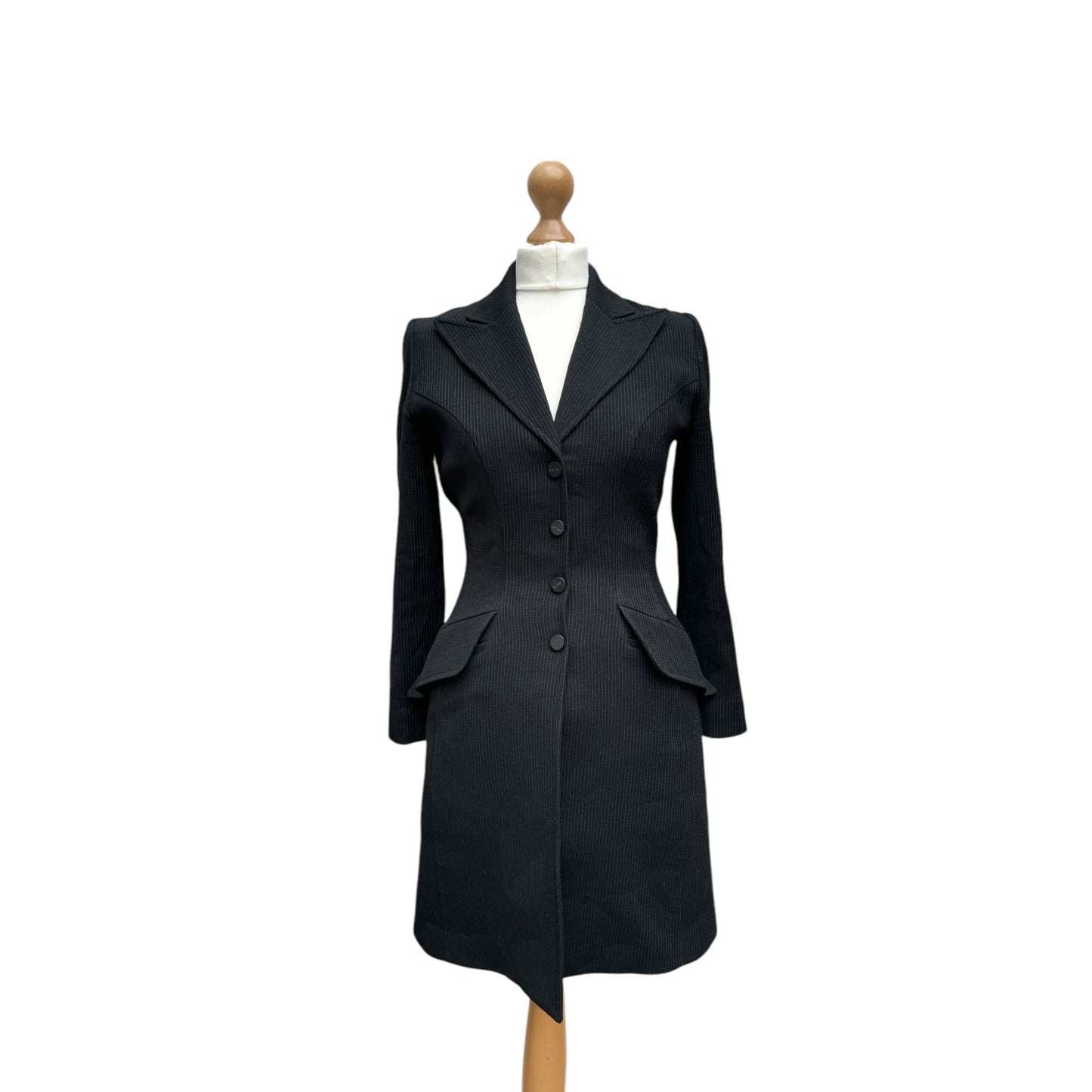 Vintage Sculptural Wool Coat