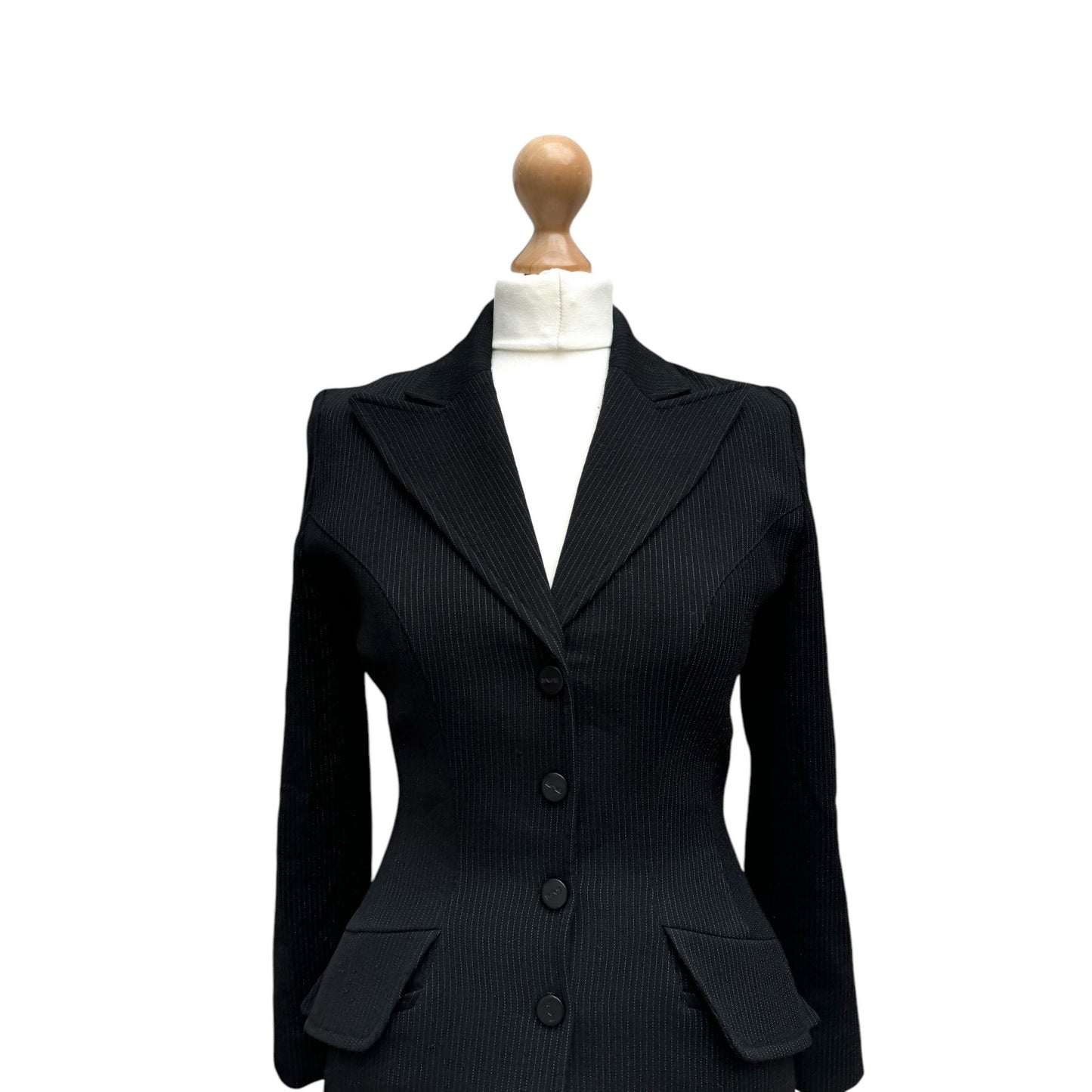 Vintage Sculptural Wool Coat