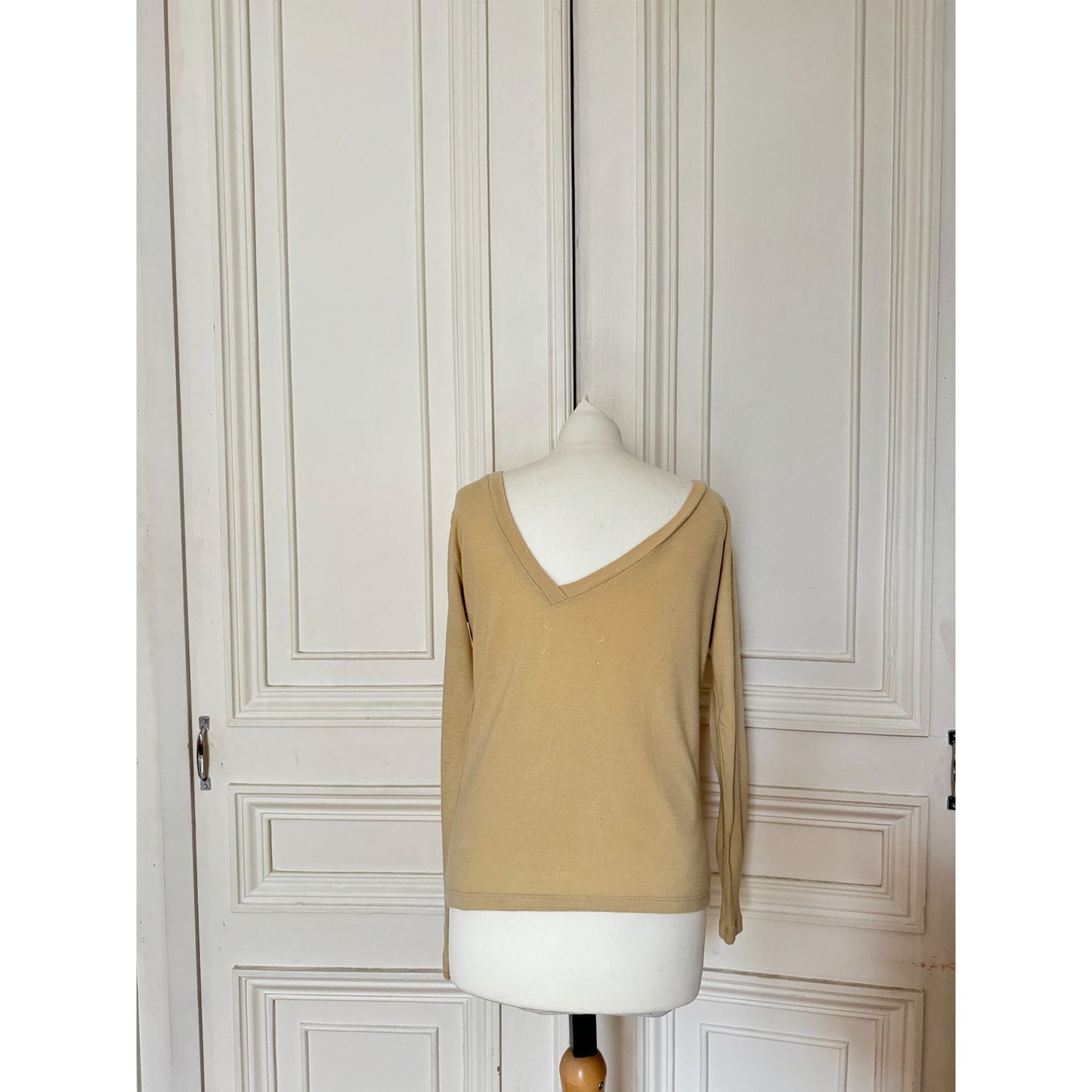 FW 2007 Reversed V-Neck Sweater