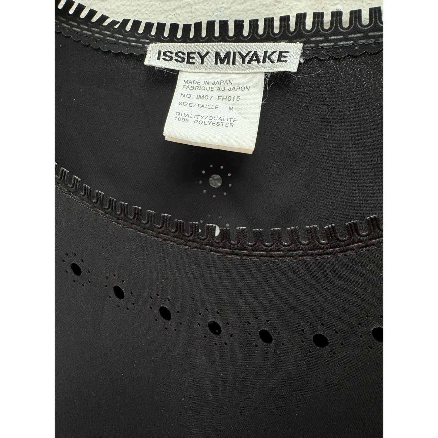 Cut-Off Black Laser Dress