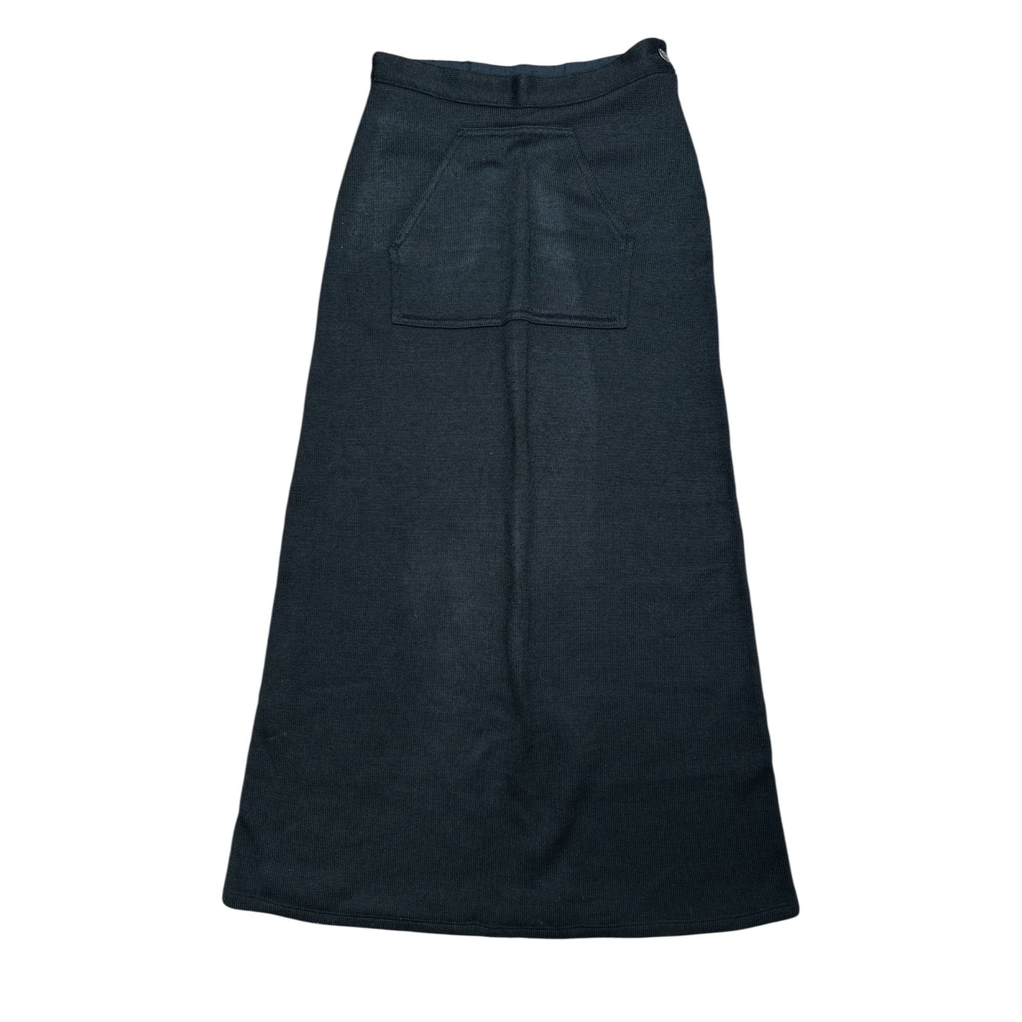 Vintage Black Maxi Skirt