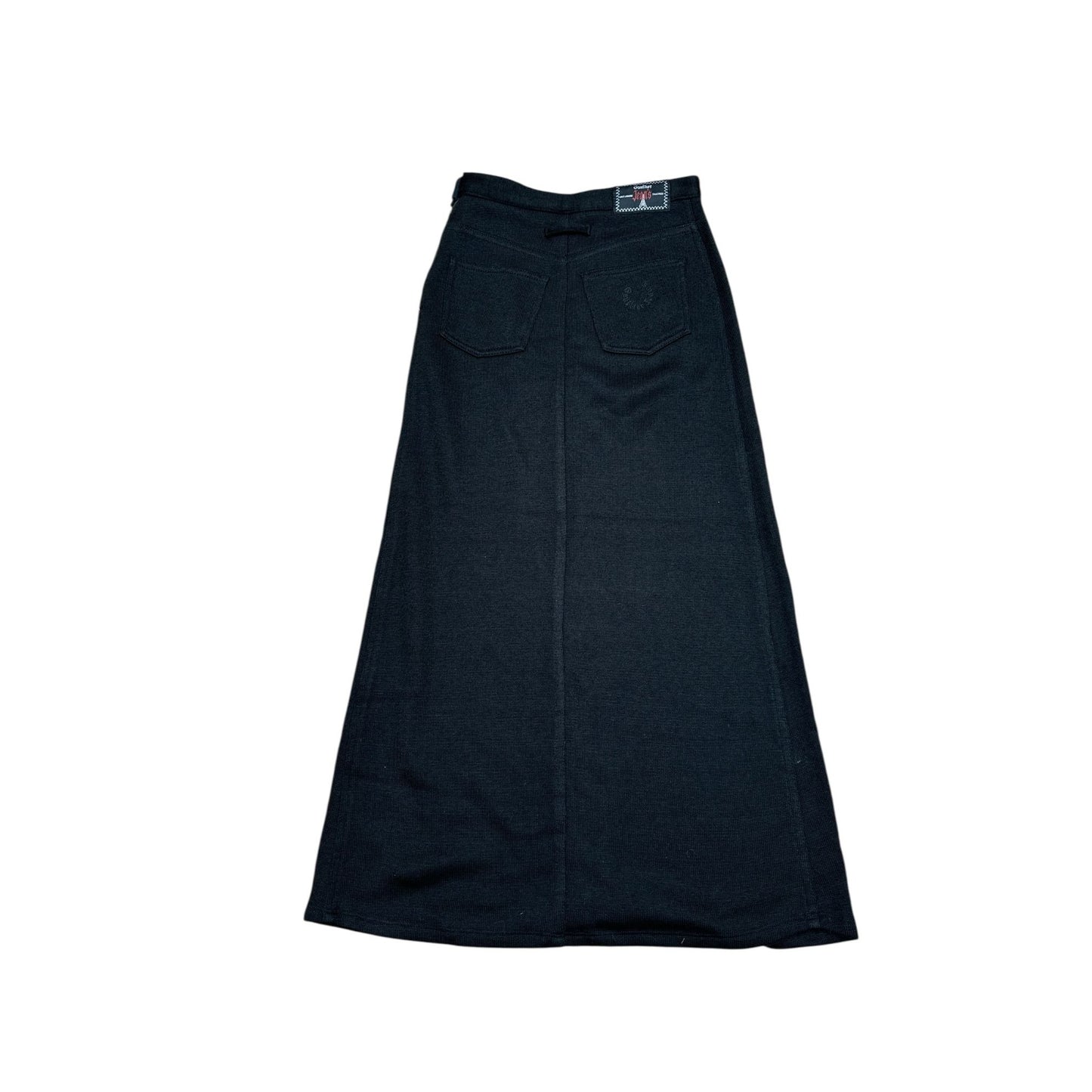 Vintage Black Maxi Skirt