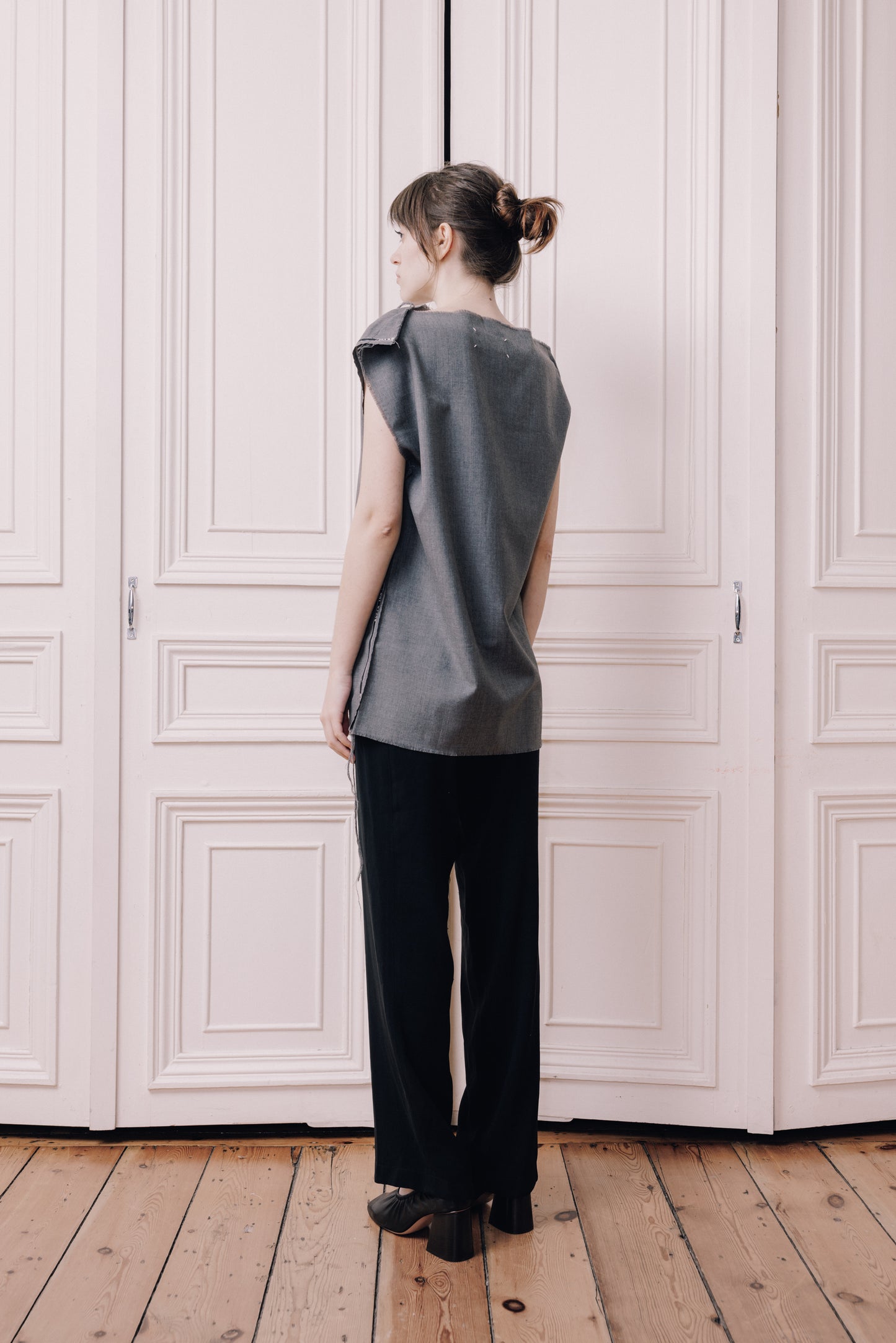 FW 1997 Grey Wool Top