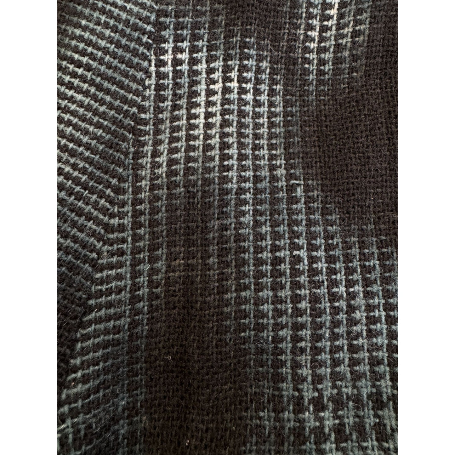 FW 2001 “What a Merry-Go-Round” Smoke Houndstooth Knit Wool Pants