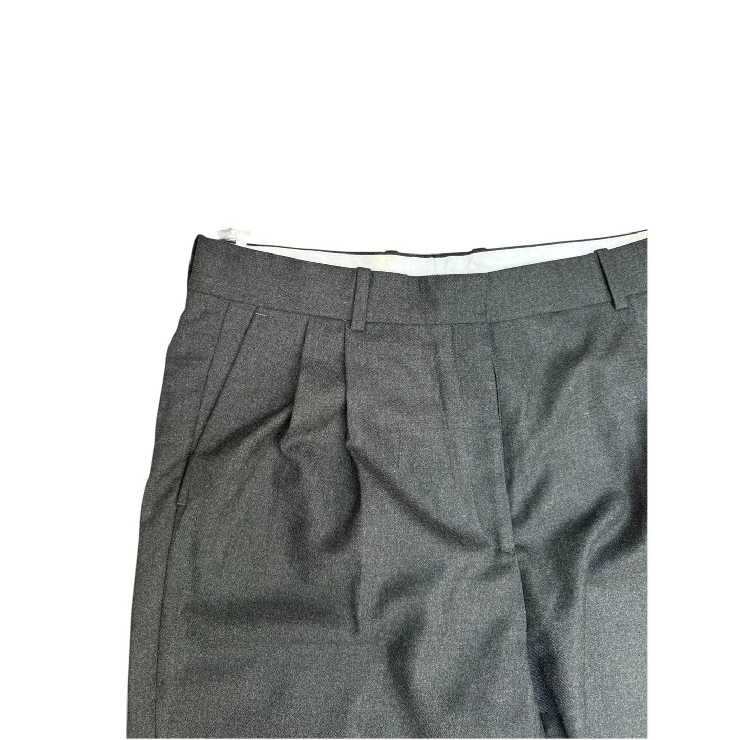 Phoebe Philo Grey Wool Cashmere Wide Pants