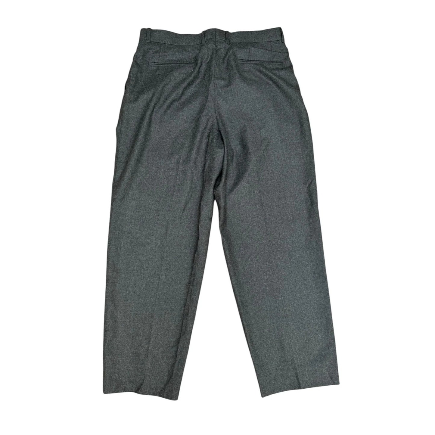 Phoebe Philo Grey Wool Cashmere Wide Pants