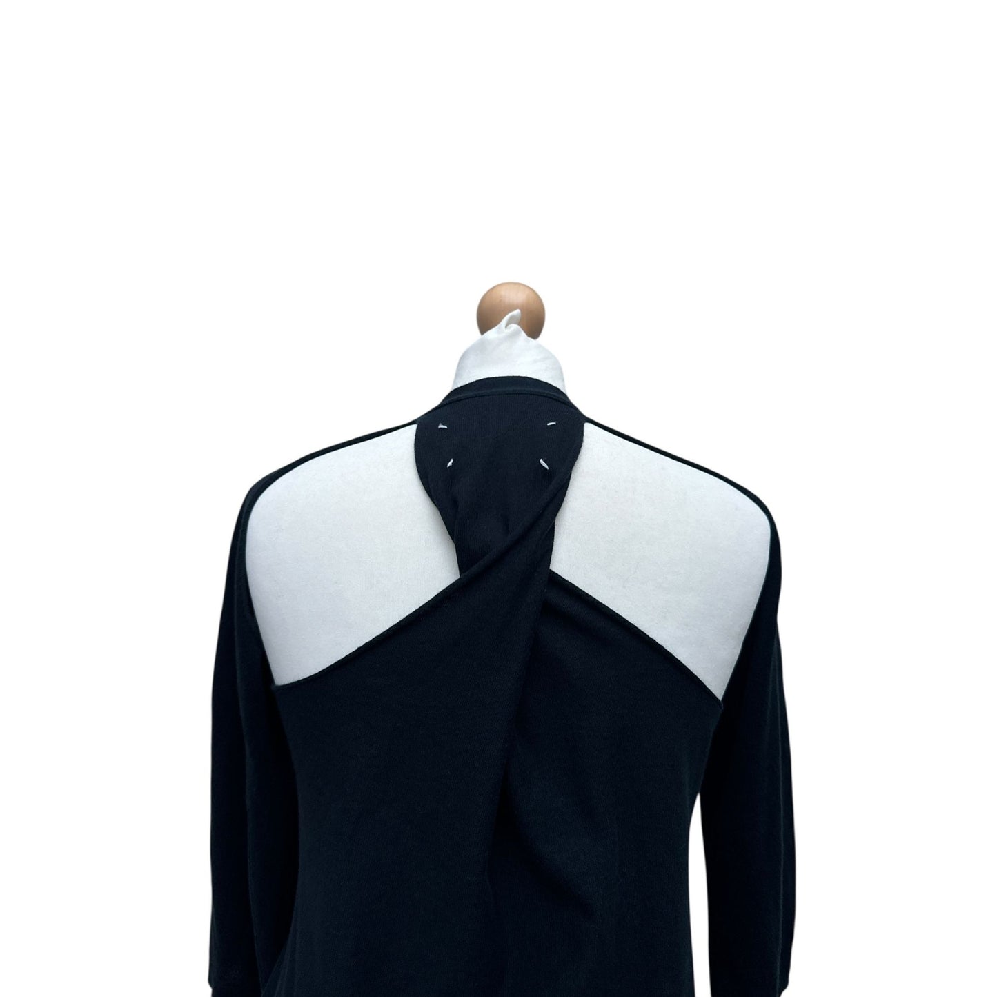 SS 2006 Black Open Back Cardigan