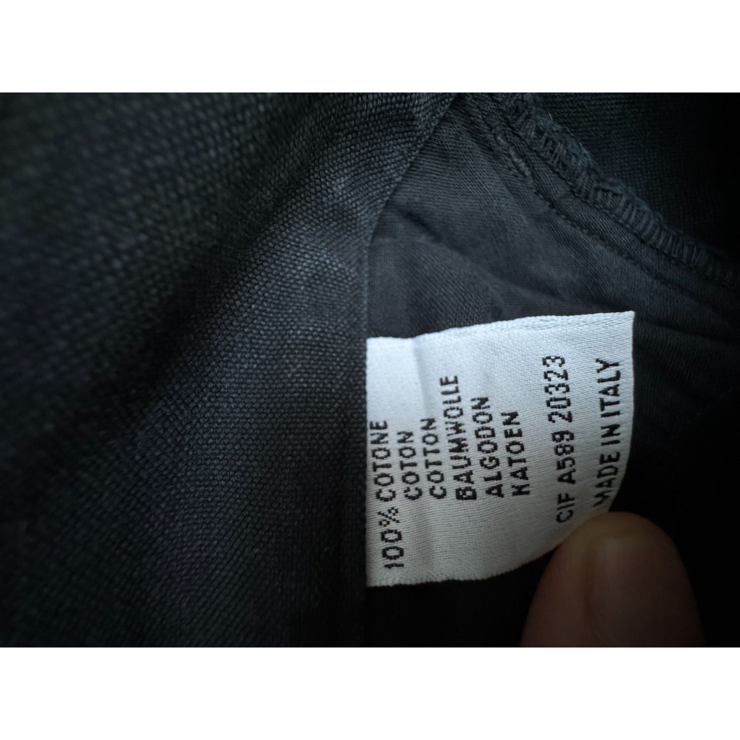 Vintage JPG Black Cotton Pants