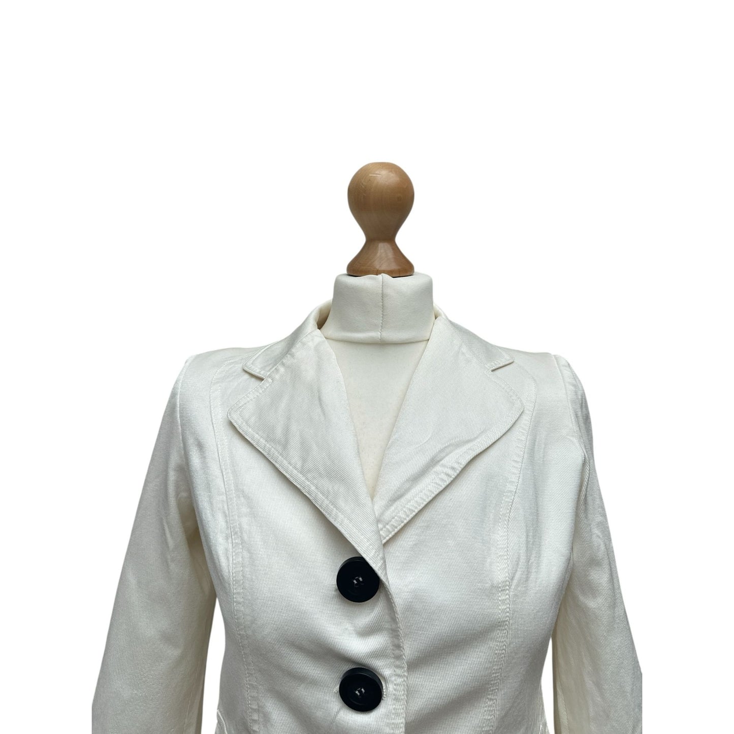1990s White Blazer Jacket